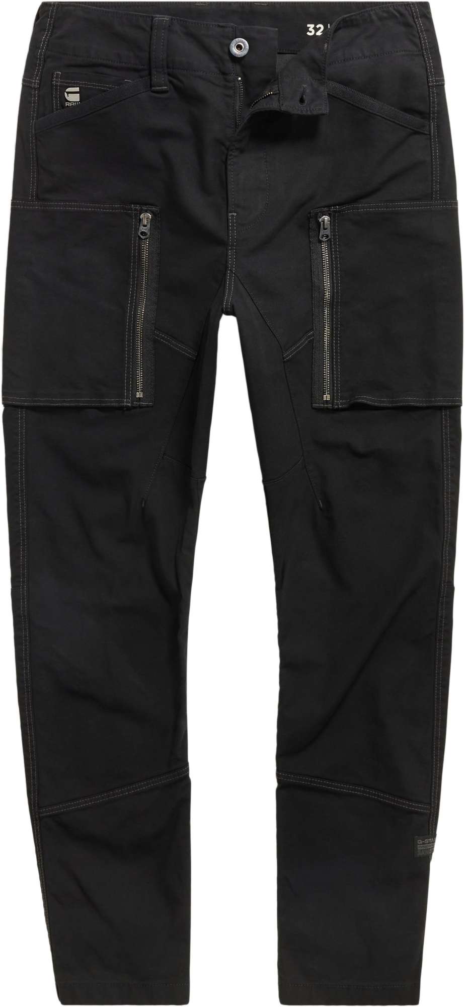 G-Star Zip pkt 3d skinny cargo black