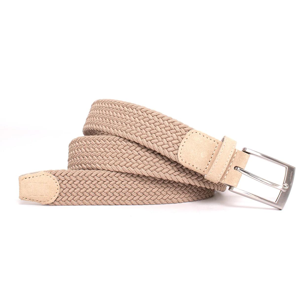 Afbeelding van Tresanti Atri | braided elastic, leather parts | taupe