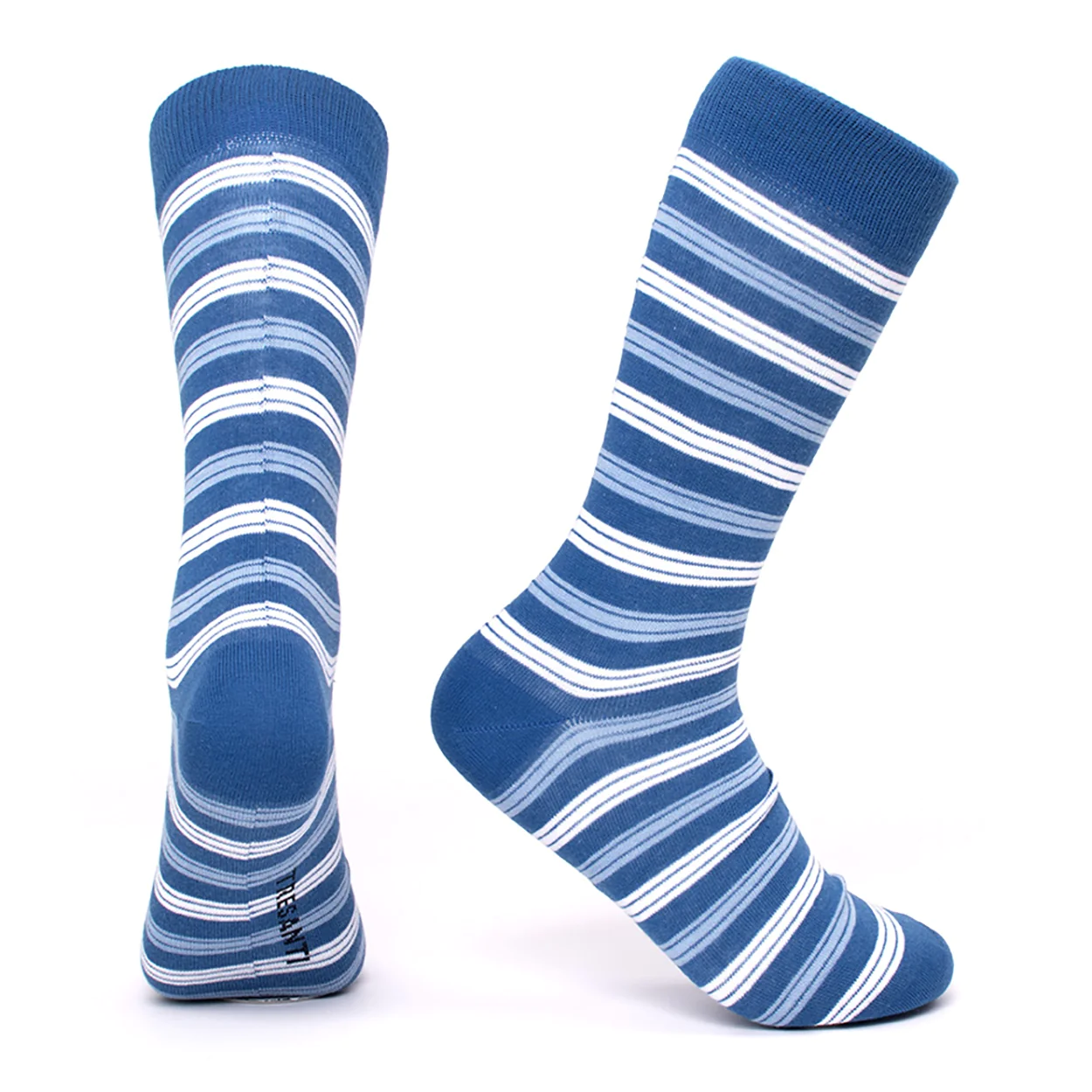 Afbeelding van Tresanti Cassino | sock with irregular stripes | indigo
