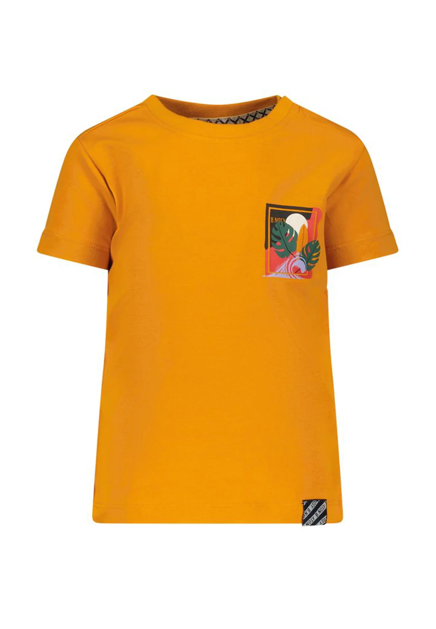 Afbeelding van B.Nosy Baby jongens t-shirt keanu sunflower