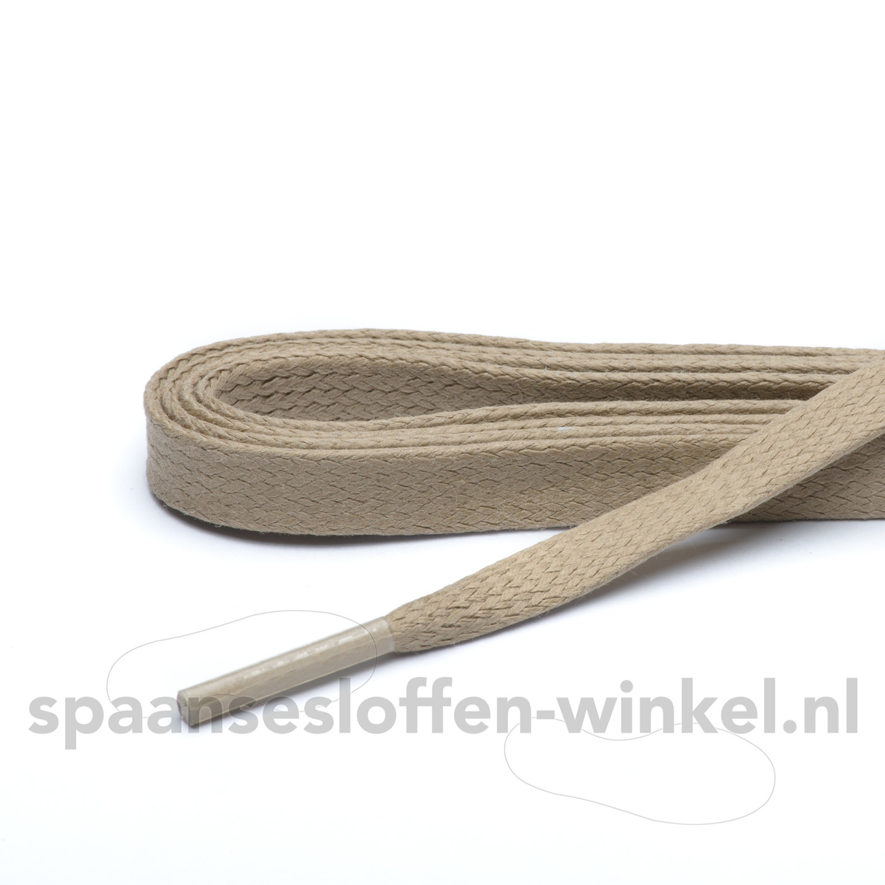 ARIESZZZ Schoenveters katoenen plat dikte 7 mm cm