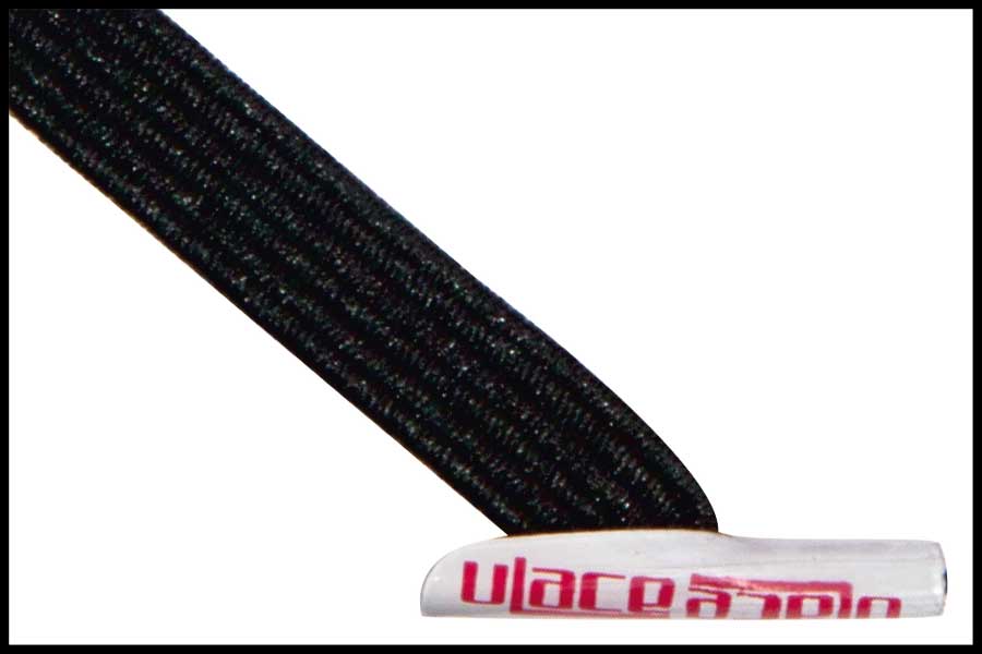Afbeelding van Ulace veters voor sneakers met 6 gaatjes - elastiek