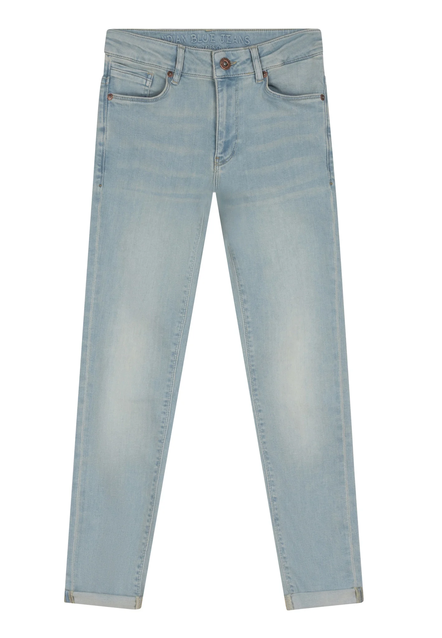 Afbeelding van Indian Blue Jongens jeans max straight fit light denim