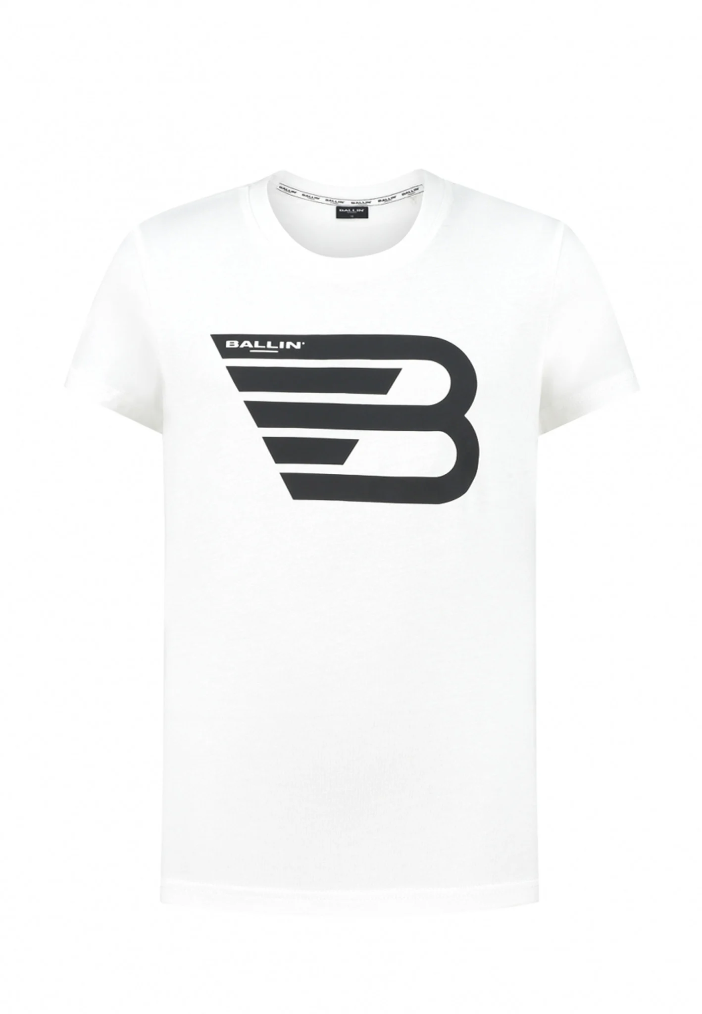 Afbeelding van Ballin Amsterdam Jongens t-shirt icon logo white