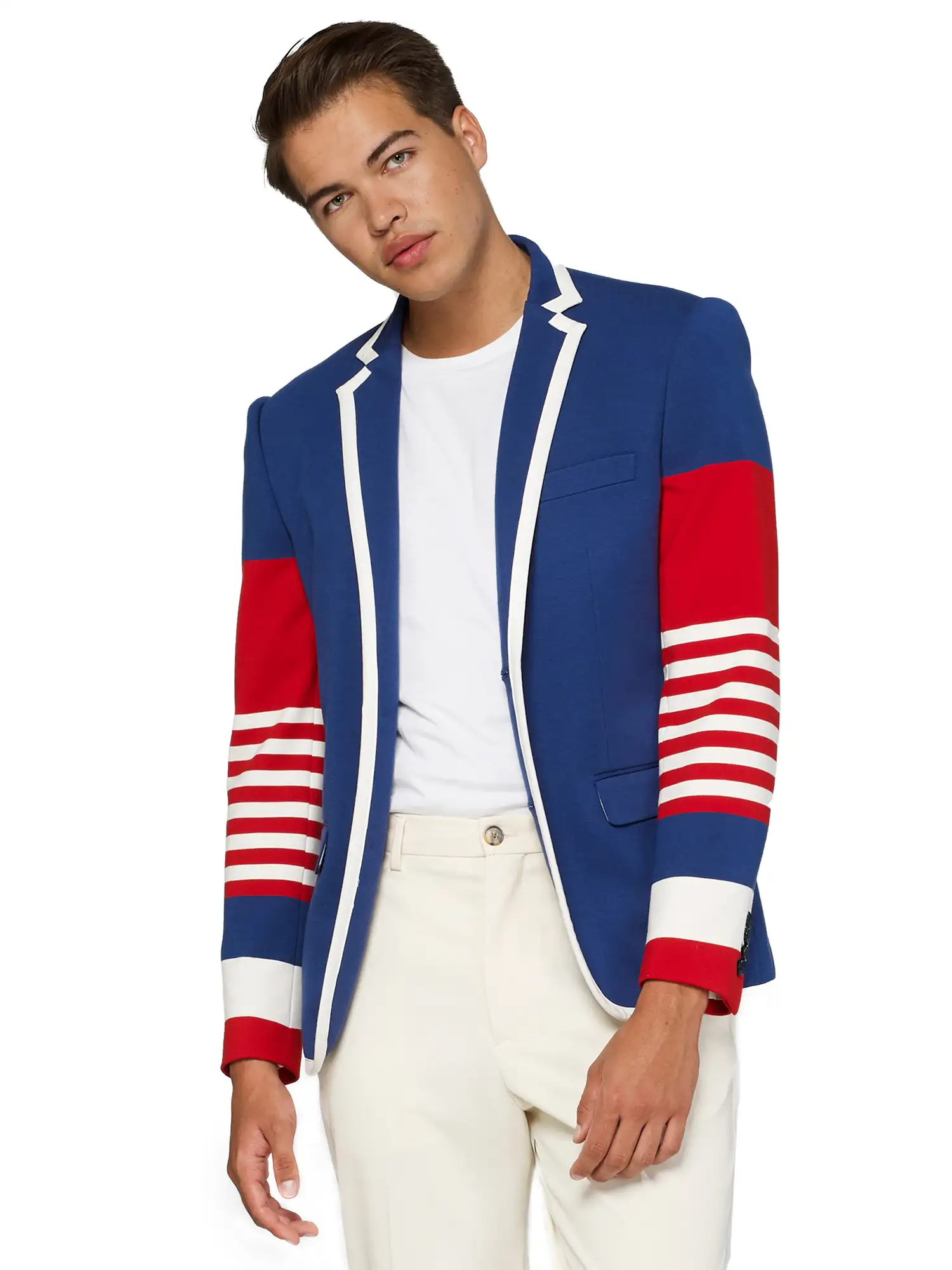 OppoSuits Supportswear dandy fan cobalt blue