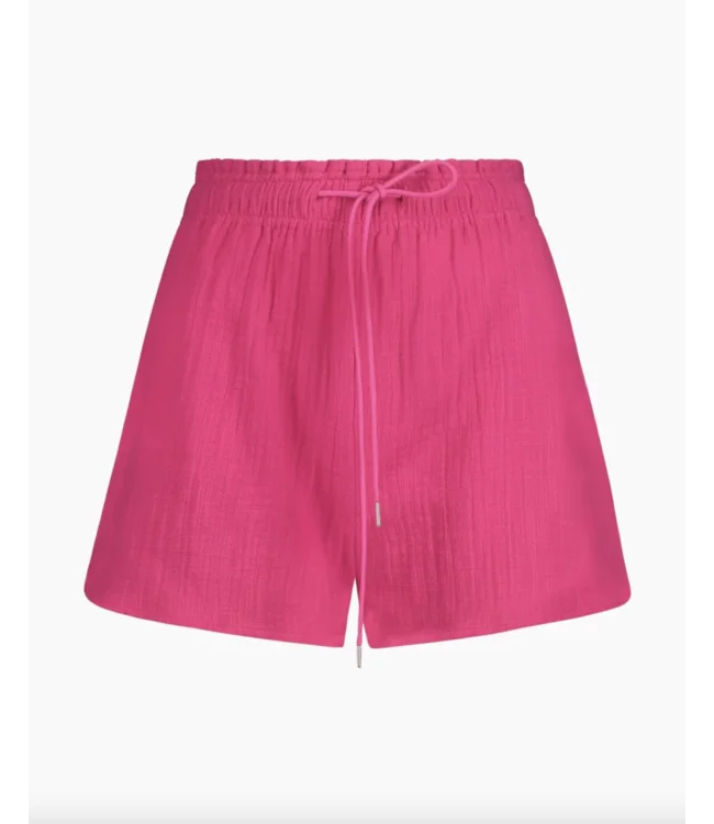 Afbeelding van Another Label Indigo shorts hot pink -