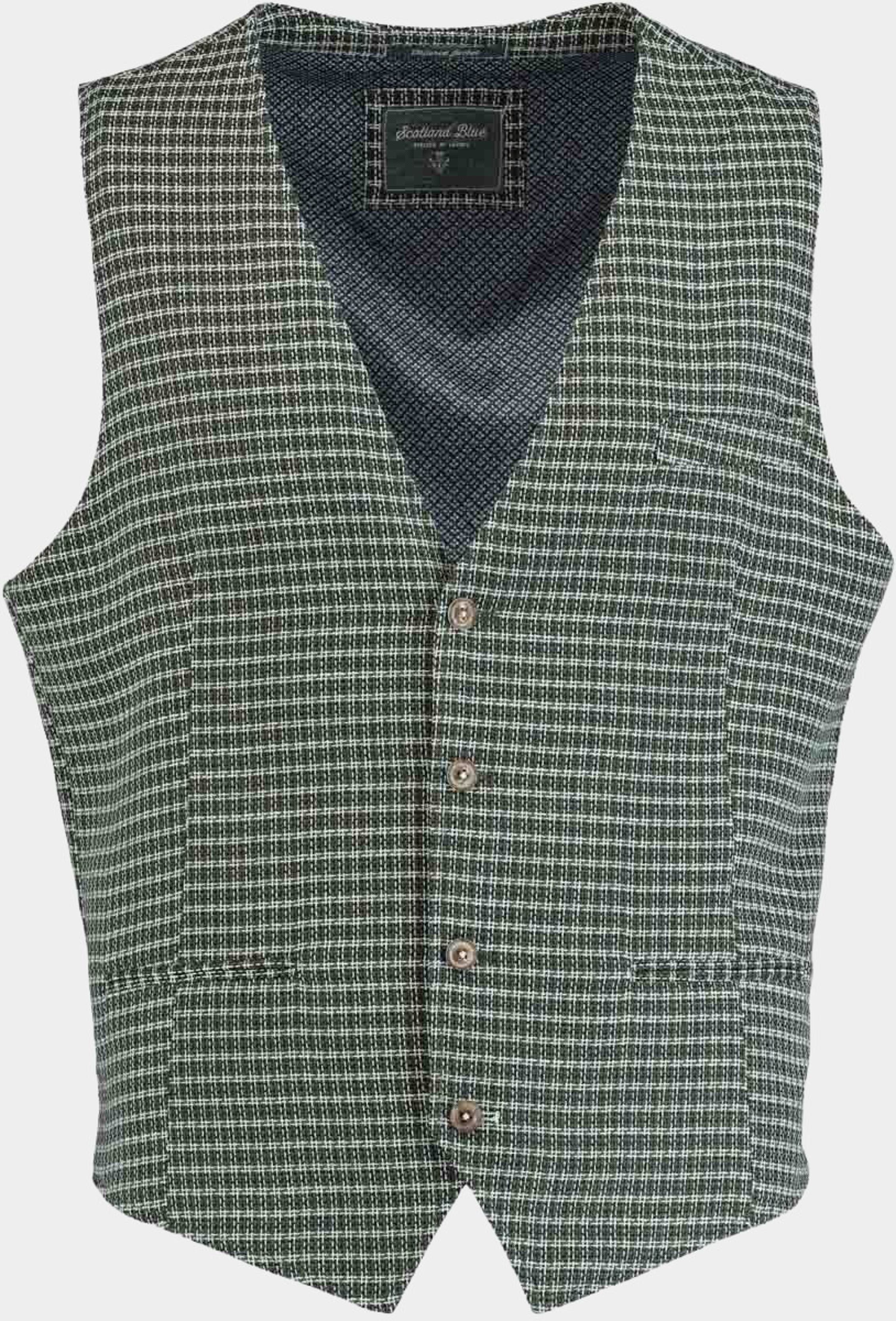Afbeelding van Scotland Blue Gilet kris waistcoat 19111kr14sb/340 green
