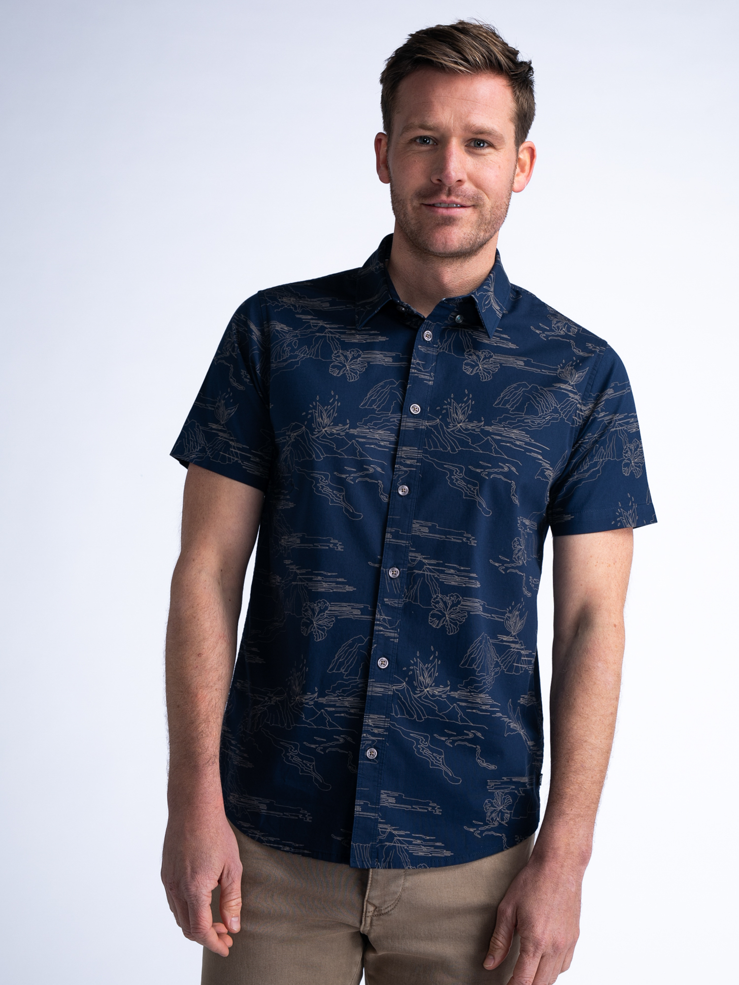 Petrol Industries Men shirt short sleeve aop
