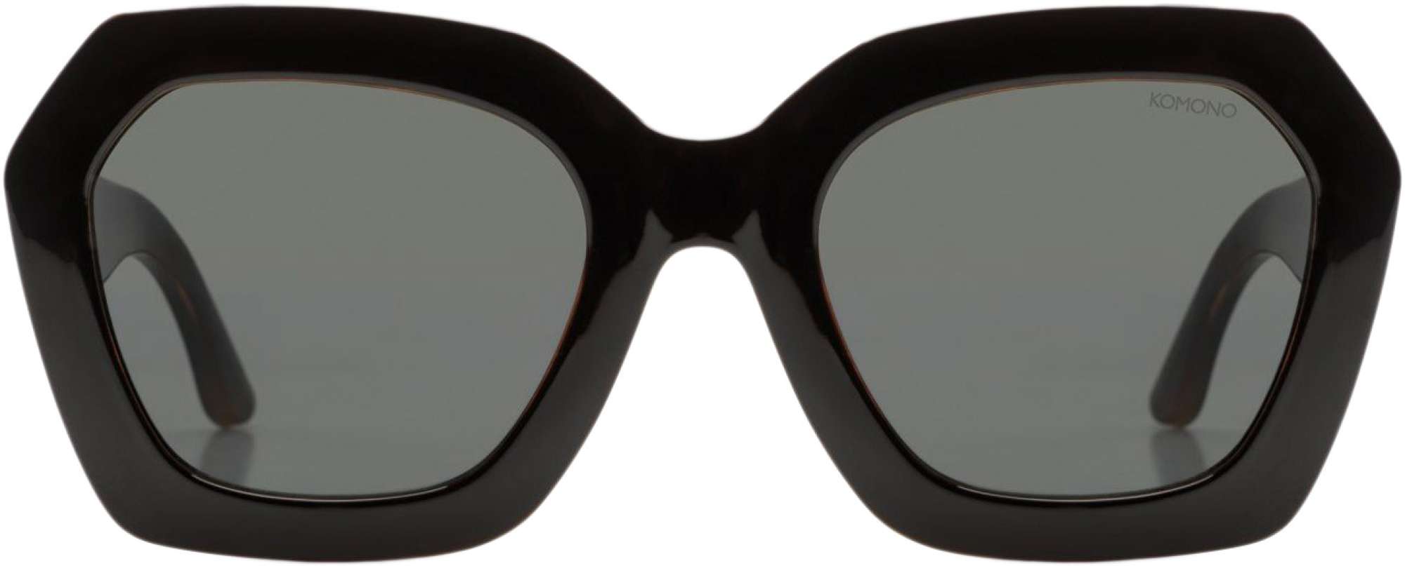 Afbeelding van Komono Gwen black tortoise sunglasses