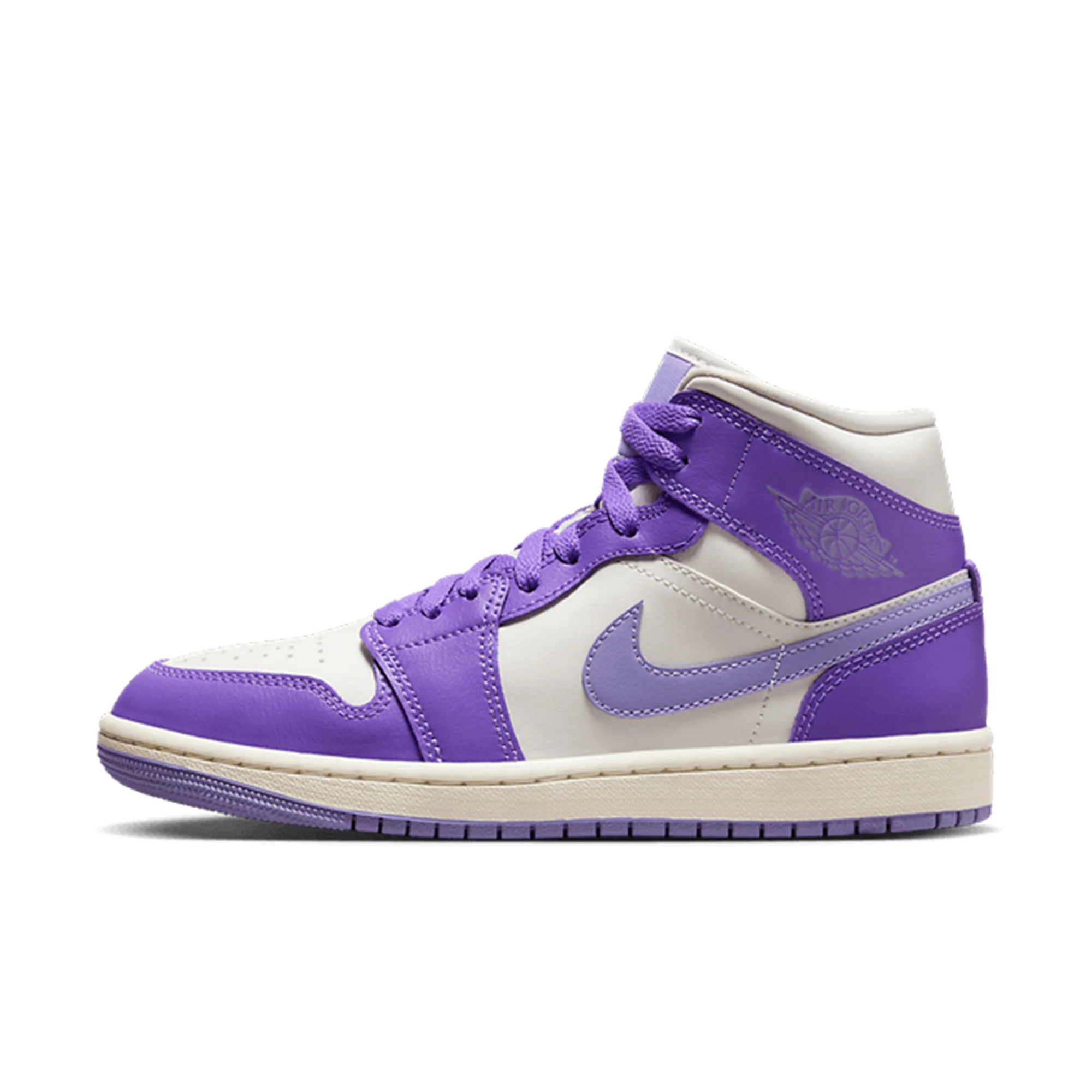 Nike Air jordan 1 mid action grape (w)