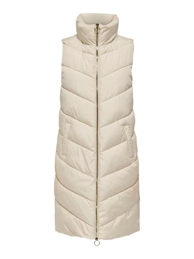 Jacqueline de Yong Finno long padded waistcoat