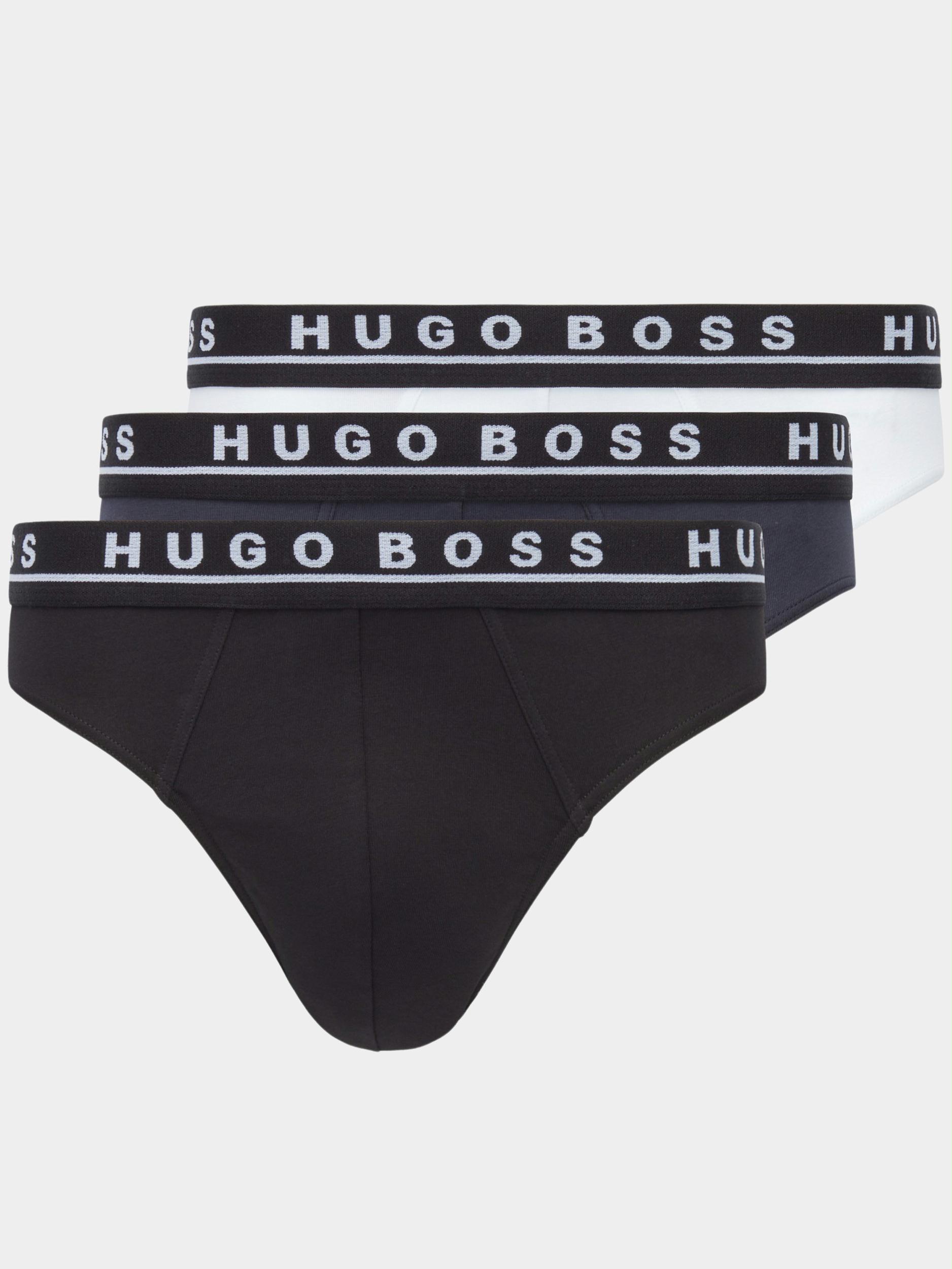 Afbeelding van Hugo Boss Boss men business (black) slip brief 3p co/el 10237826 01 50458559/976