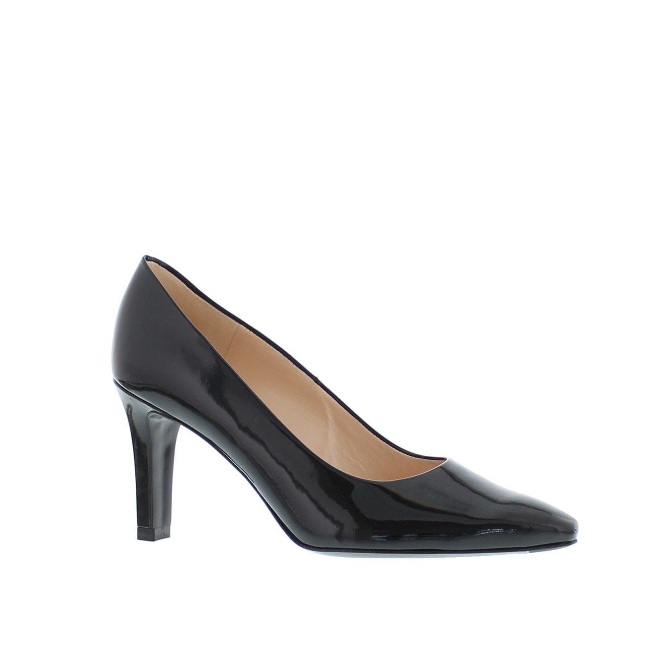 Zwarte eco leren pumps 10 cm hak en flex zool | Francesco Milano pumps