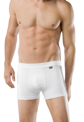 Schiesser Cotton stretch shorts 2-pack wit