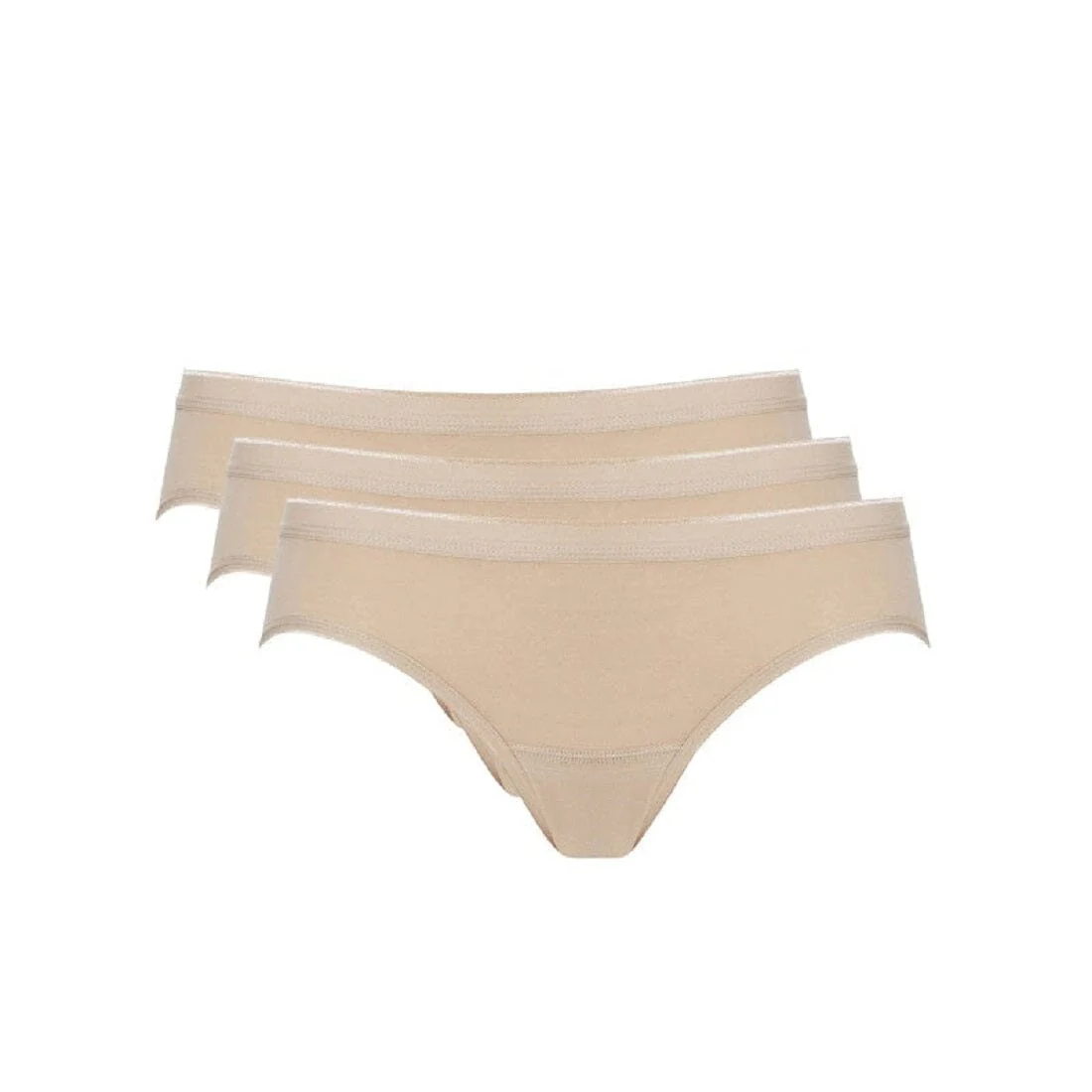 Afbeelding van Ten Cate 30195 basic bikini slip 3-pack tan
