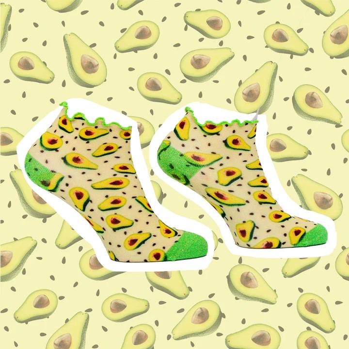 Afbeelding van Sock My Feet Avocado