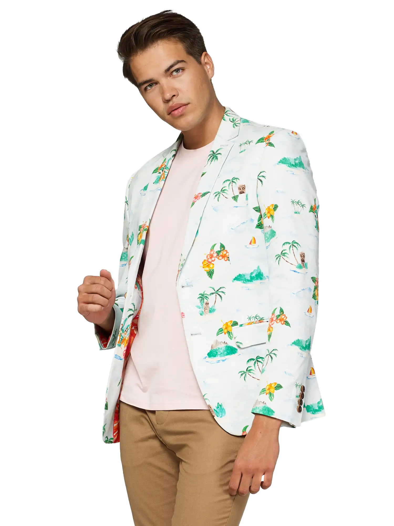 OppoSuits Tropical hawaiian aloha blue