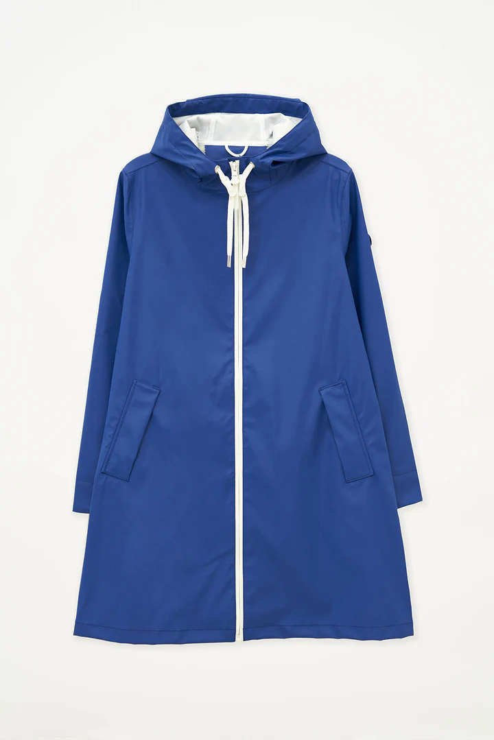 Tantä Rainwear Kobaltblauwe dames regenjas nuovola tantä rainwear