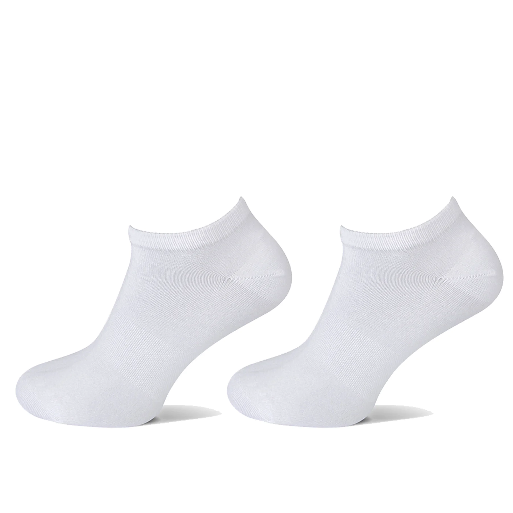 Basset Dames/heren bamboe sneaker sokken 2-pack