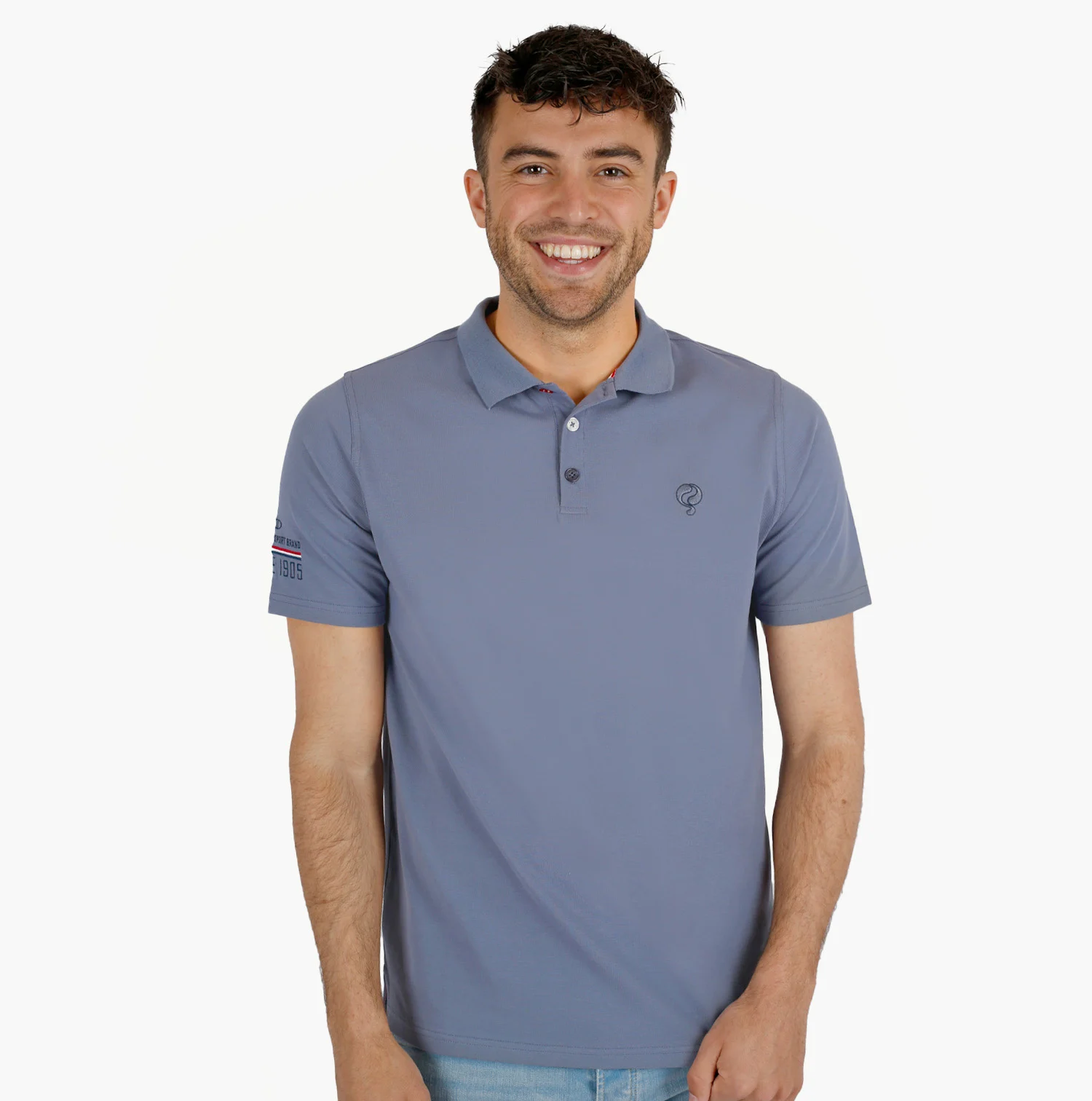 Q1905 Polo shirt willemstad denim