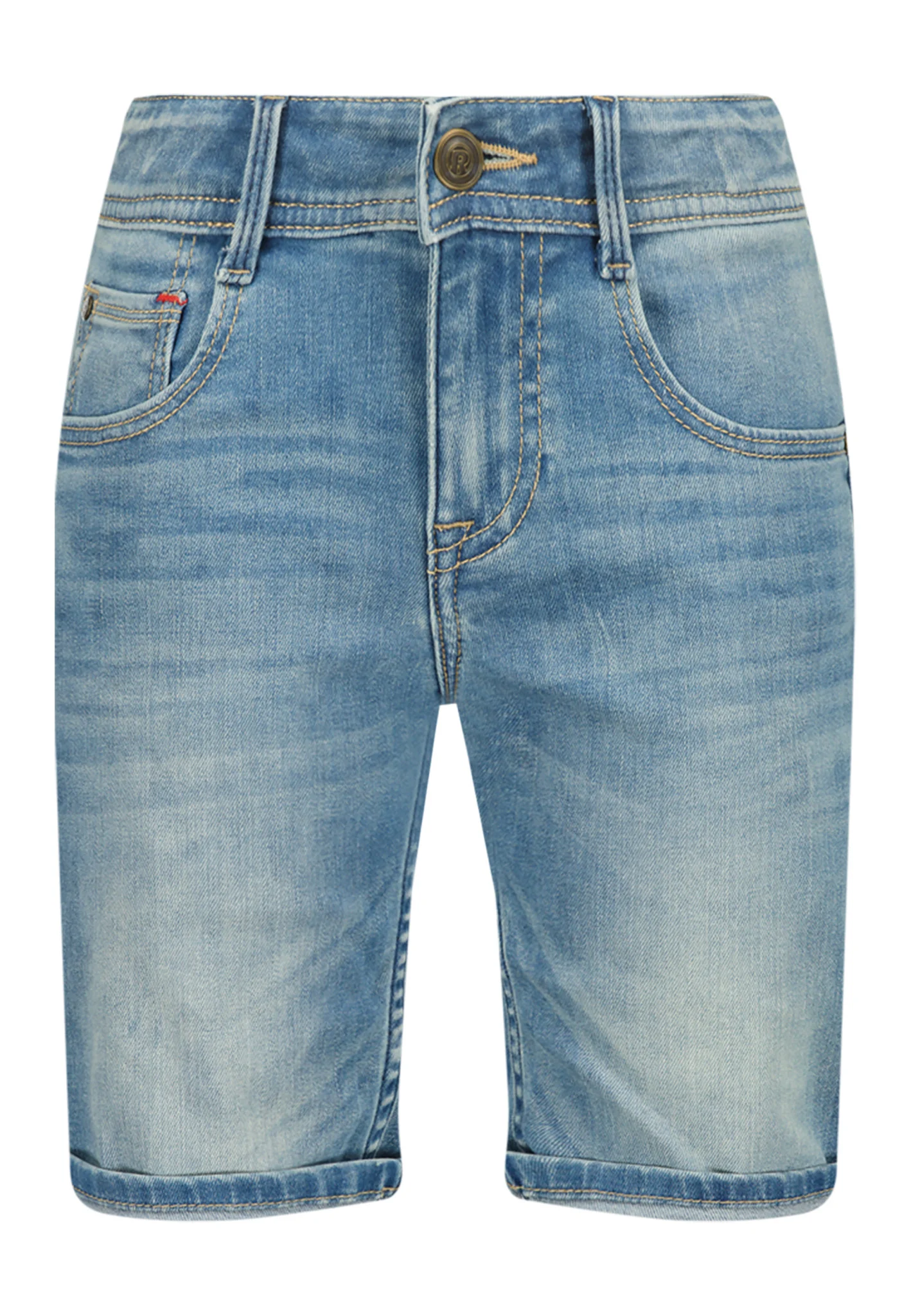 Raizzed Jongens korte jeans oregon mid blue stone