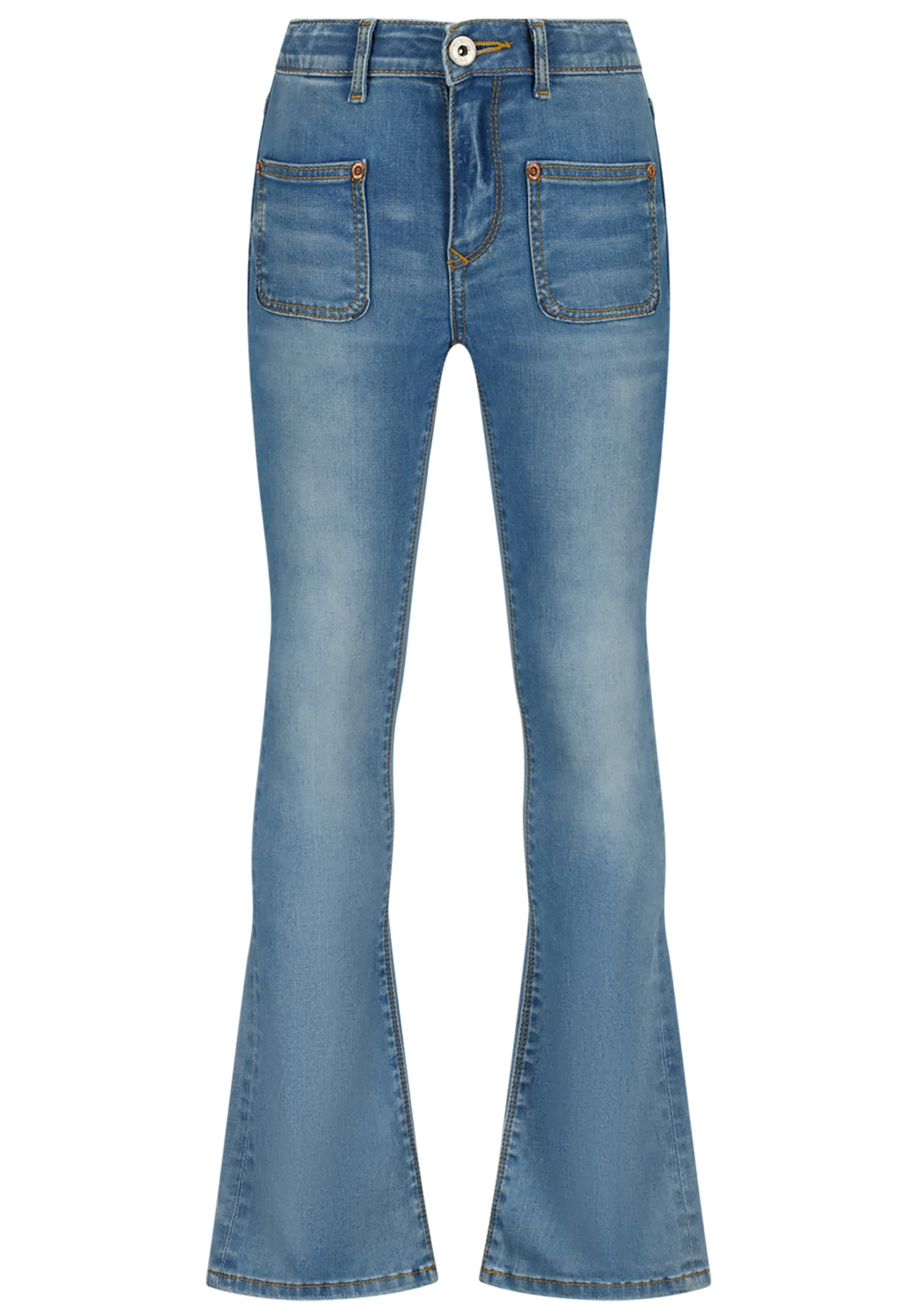 Vingino Meiden jeans britte blue vintage