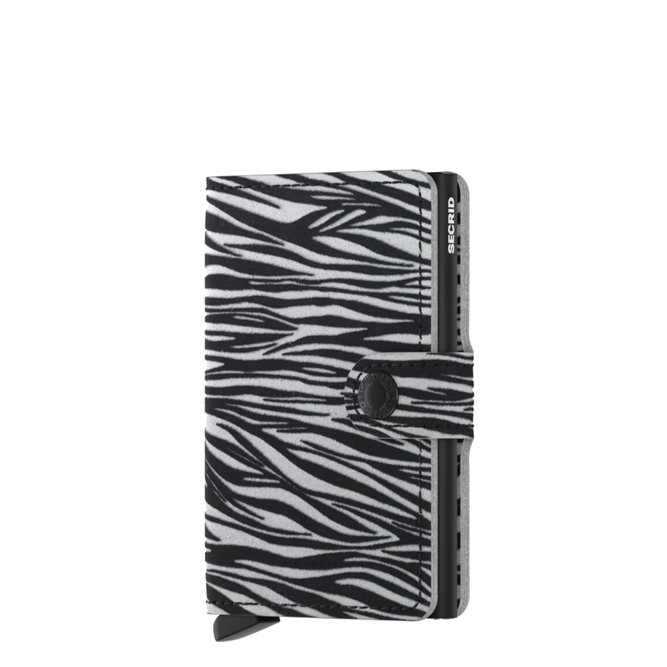 Secrid Mza miniwallet zebra light grey