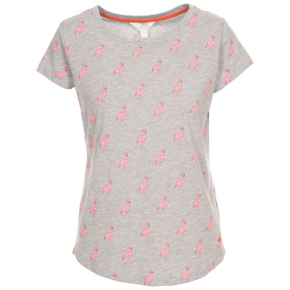 Trespass Dames carolyn korte mouwen t shirt met patronen