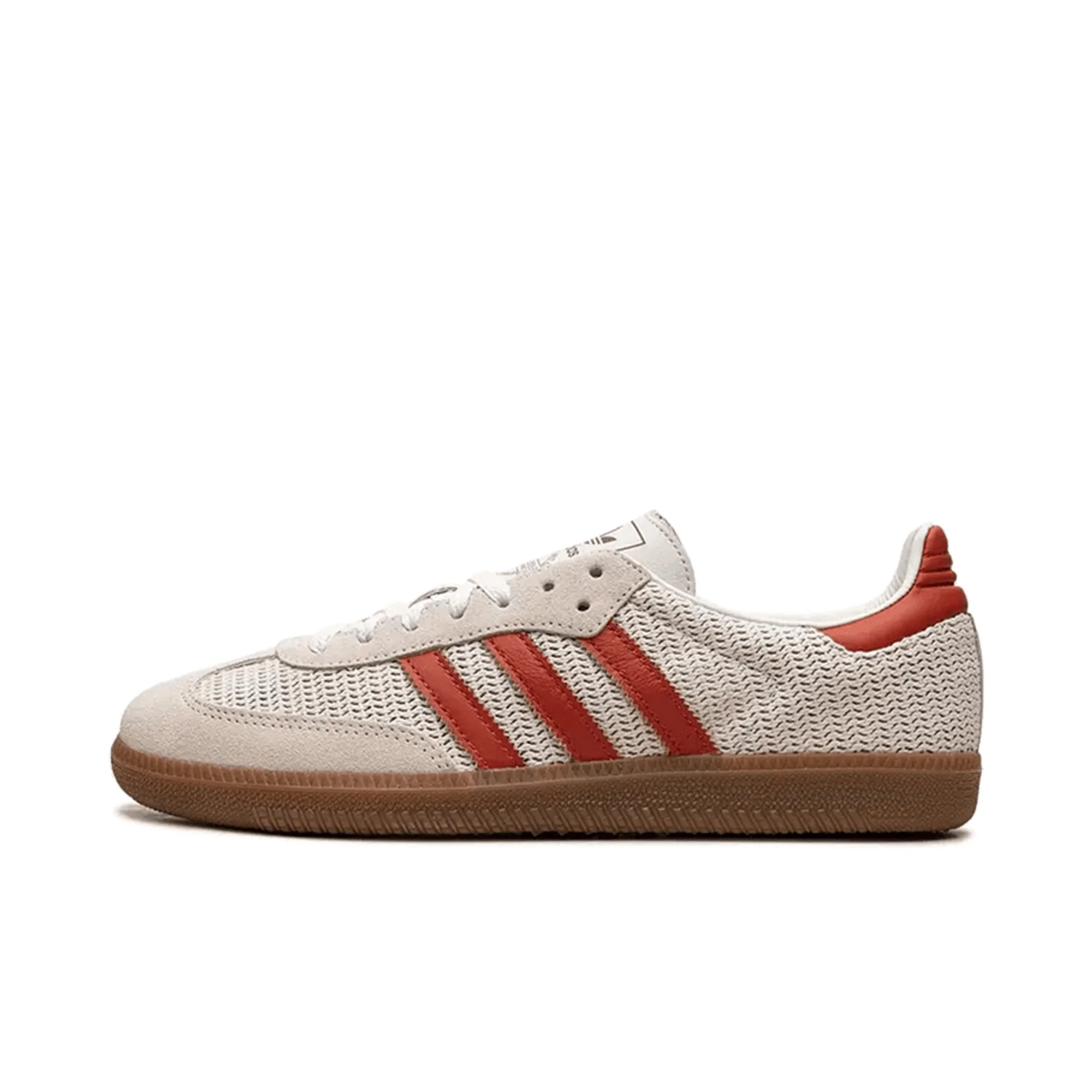 Adidas Samba og crystal white preloved red