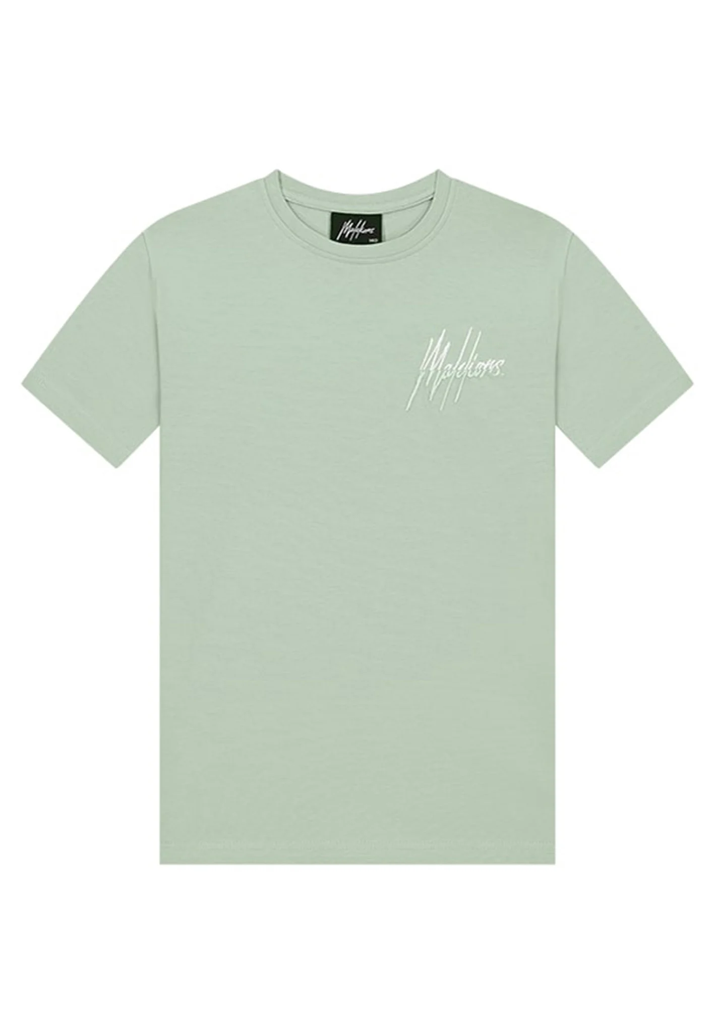 Afbeelding van Malelions Jongens t-shirt split aqua grey