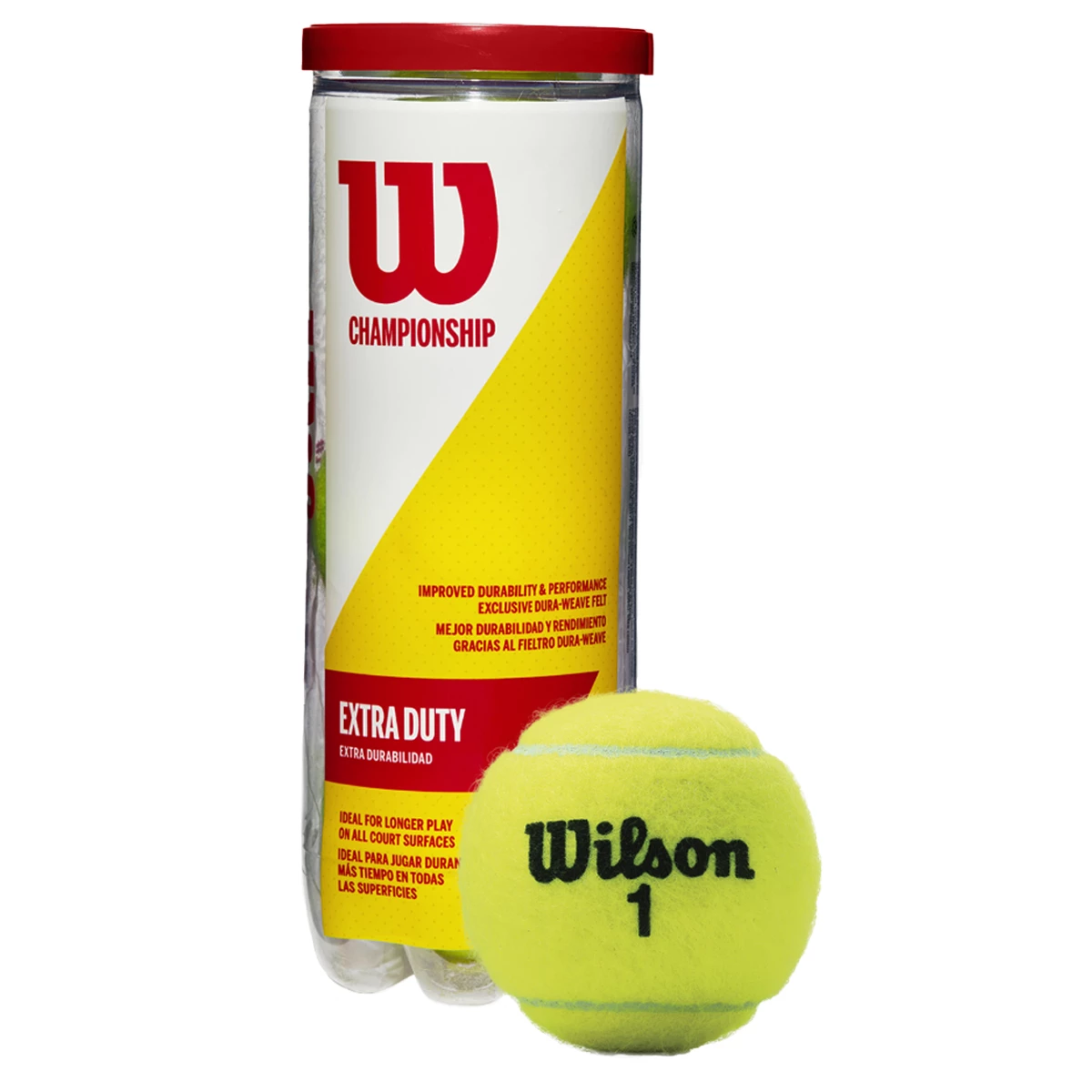 Afbeelding van Wilson Championship xd tennisbal 3 stuks