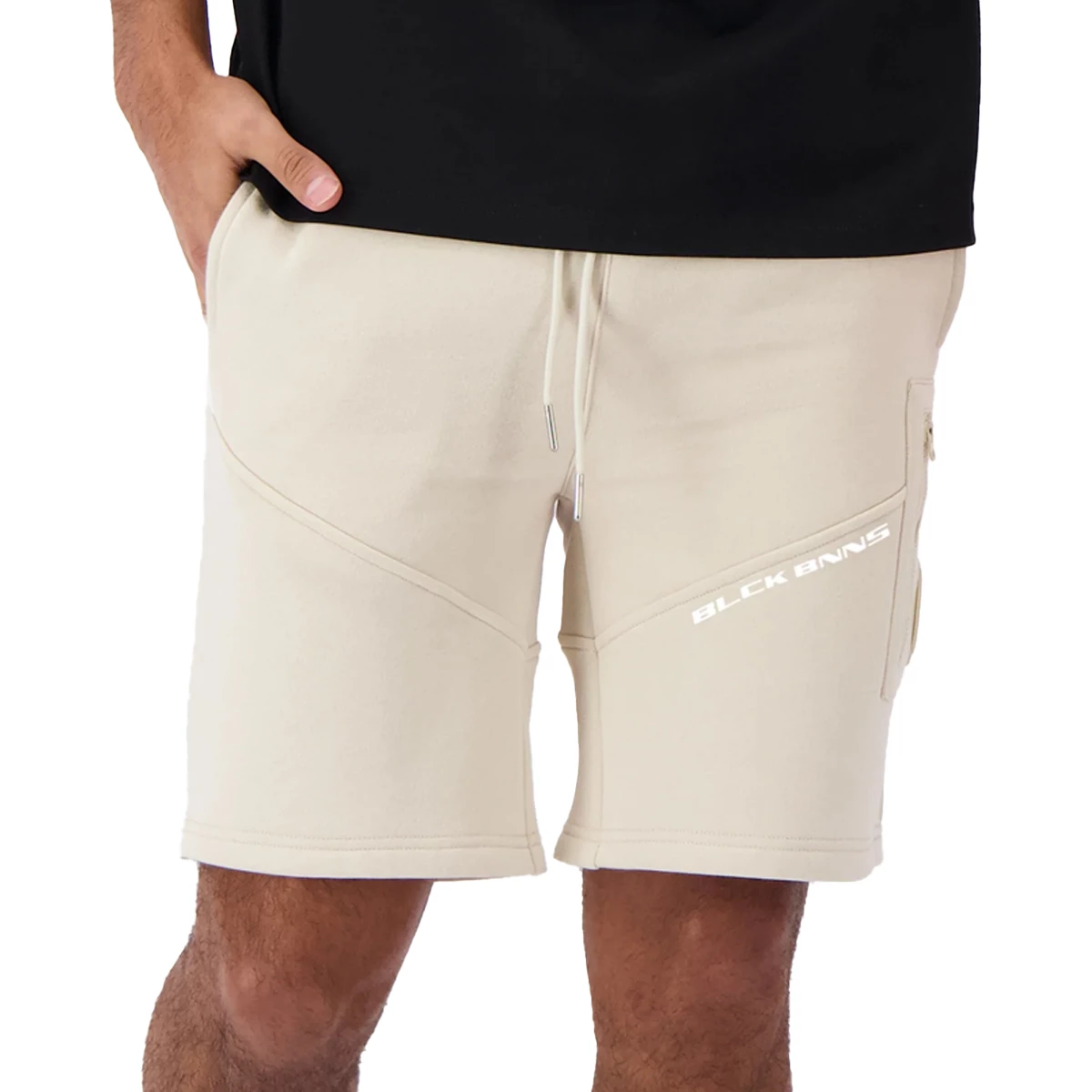 Black Bananas Stripe short