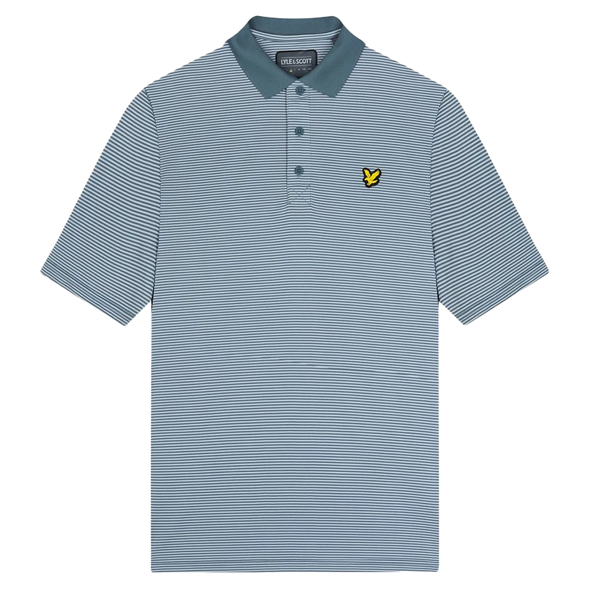 Lyle and Scott Golf microstripe polo