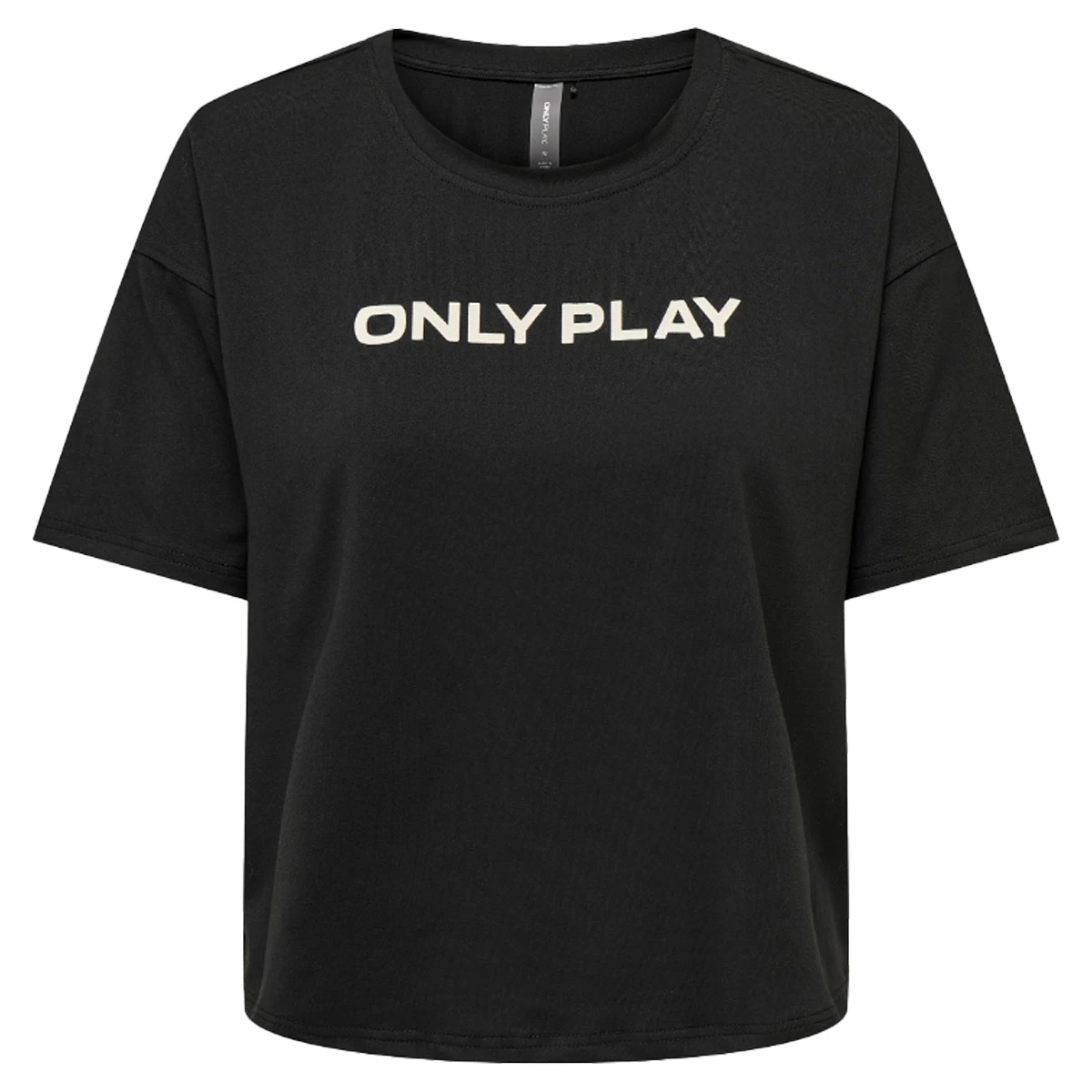 Afbeelding van Only Play Font logo short ss train t-shirt