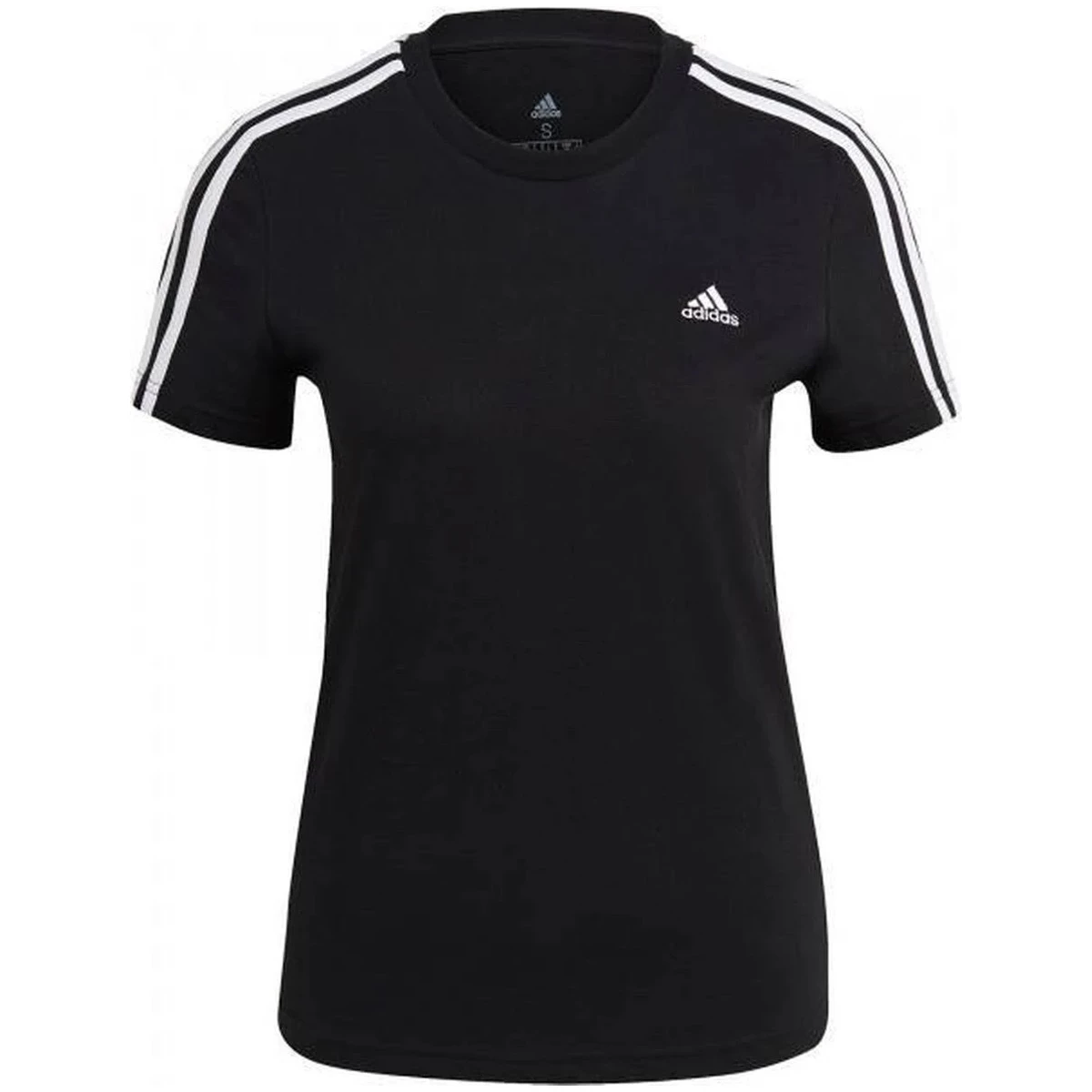 Afbeelding van Adidas Essentials slim 3-stripes t-shirt