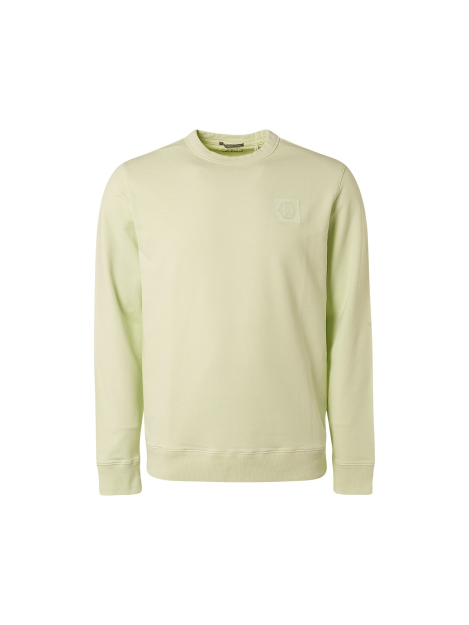 No Excess Sweater crewneck stone lime