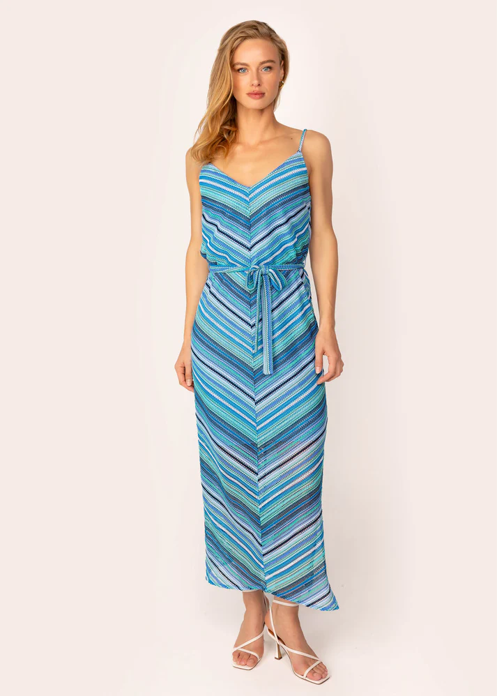 Freebird Jurk chrissy multi blue