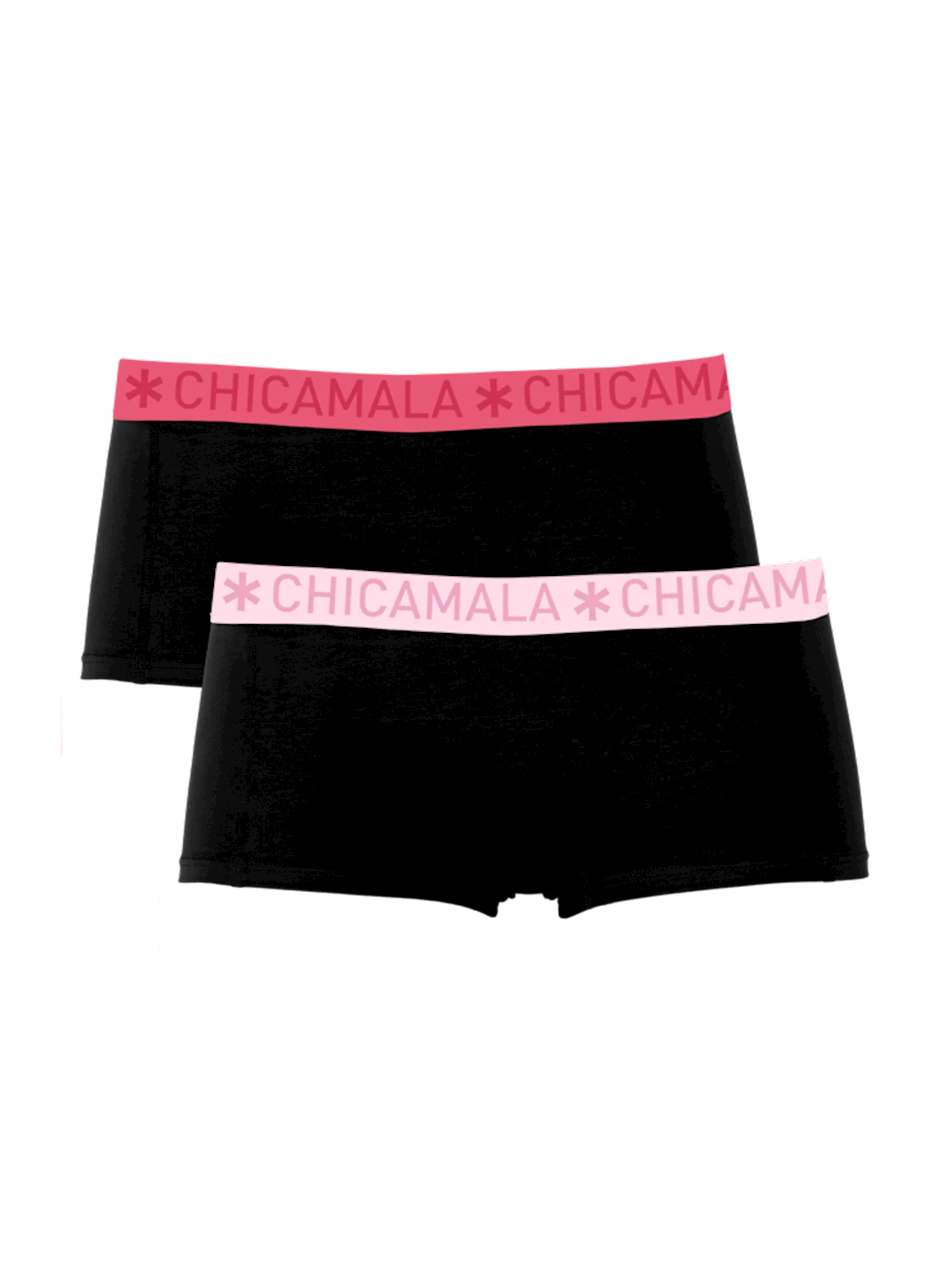 Muchachomalo Meisjes 2-pack boxershorts effen