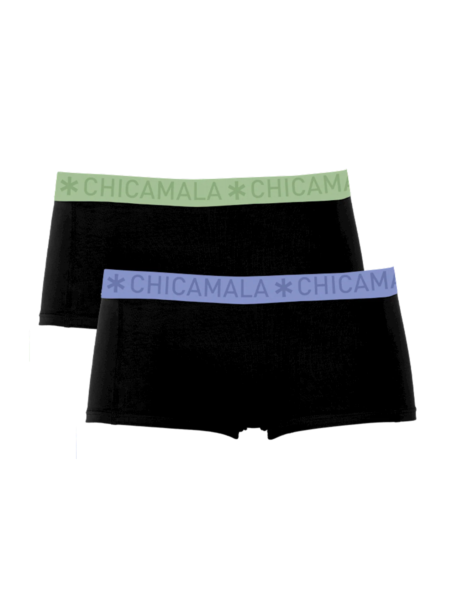 Muchachomalo Meisjes 2-pack boxershorts effen