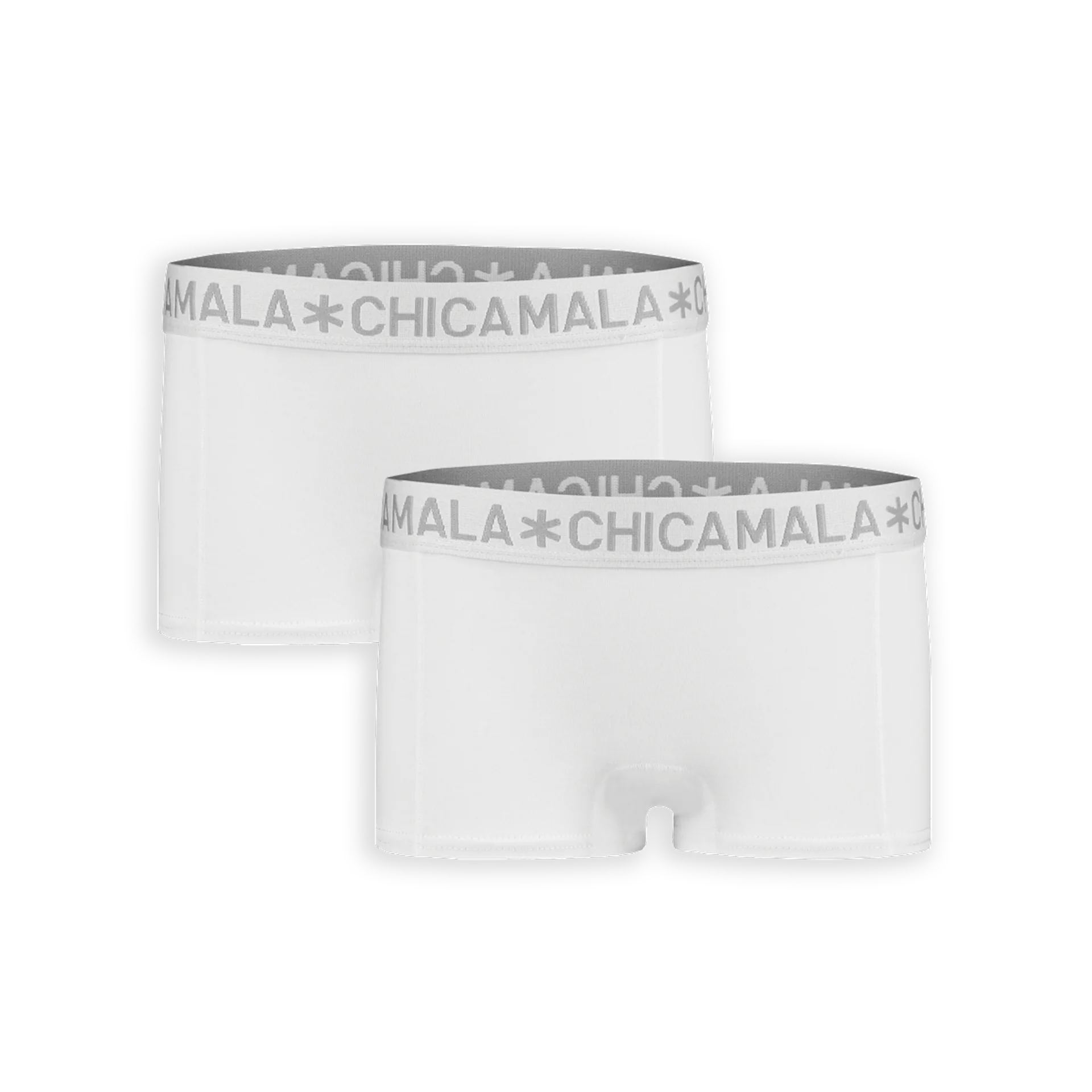 Muchachomalo Meisjes 2-pack boxershorts effen