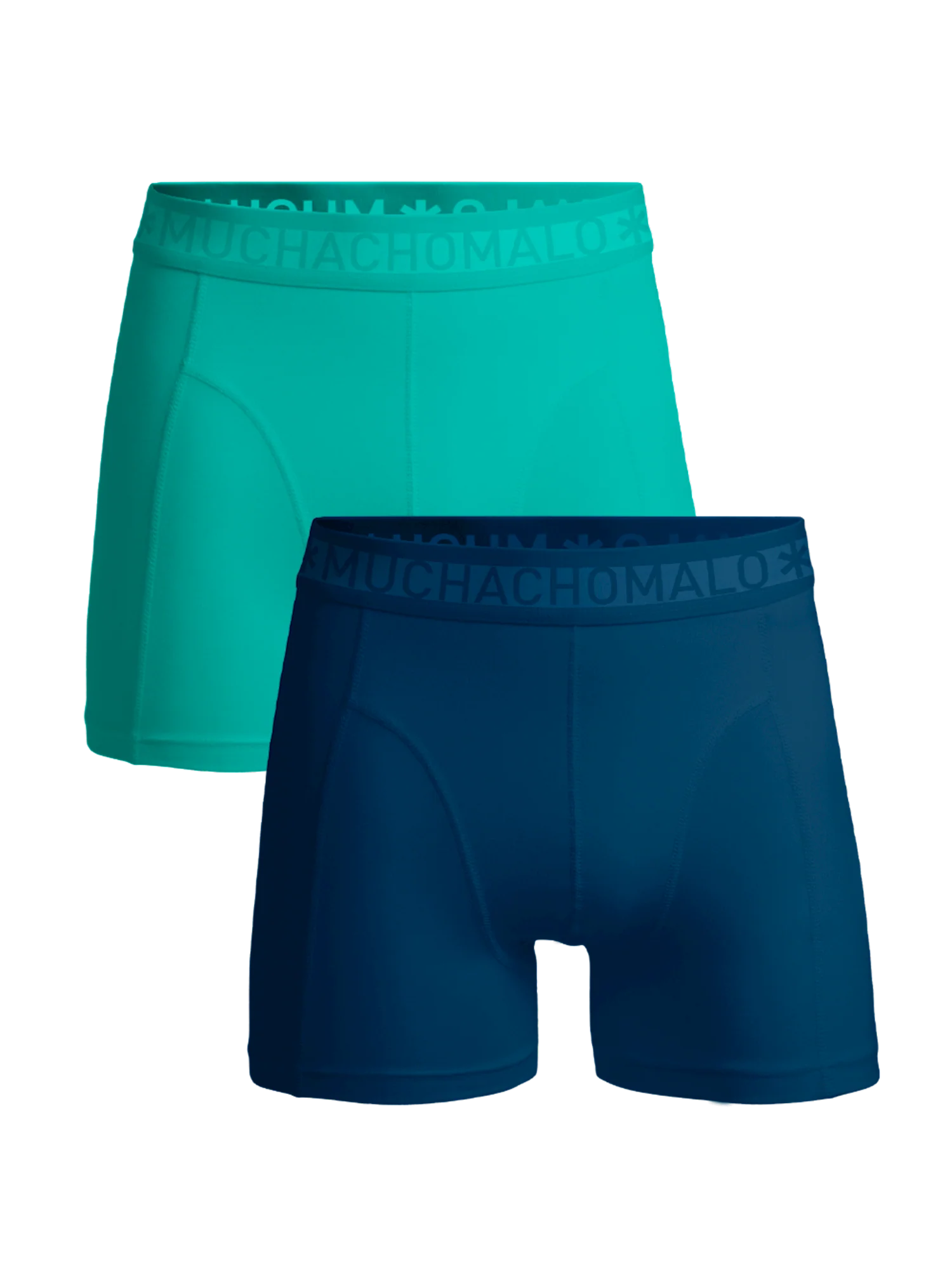 Muchachomalo Jongens 2-pack boxershorts effen