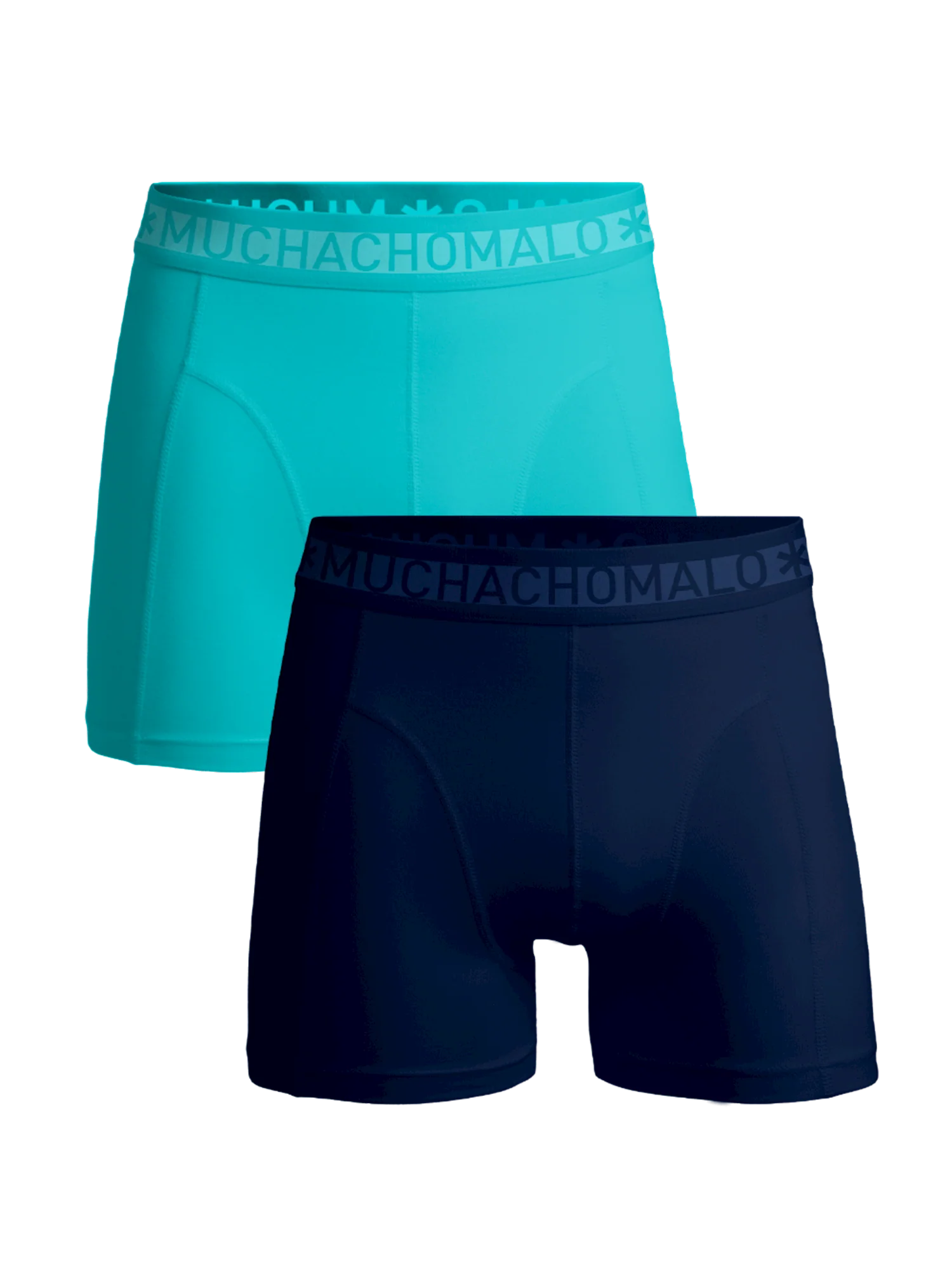 Muchachomalo Heren 2-pack boxershorts effen