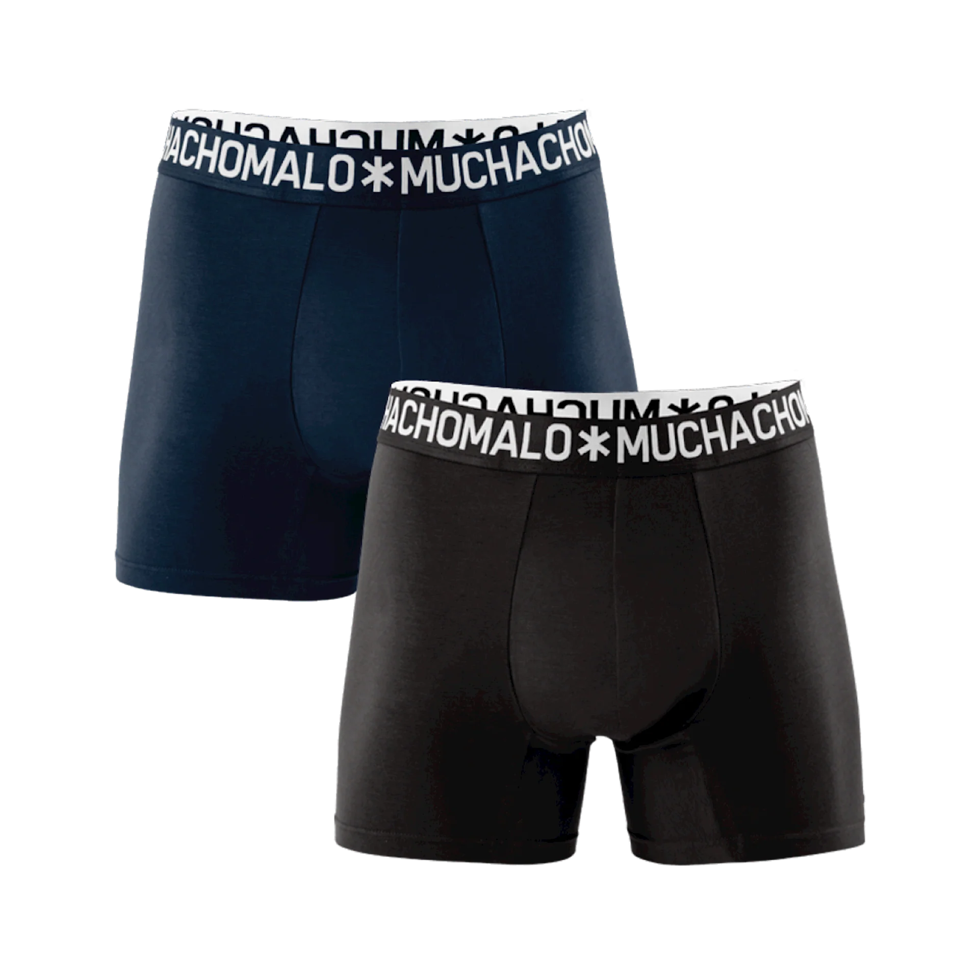 Muchachomalo Heren 2-pack boxershorts effen