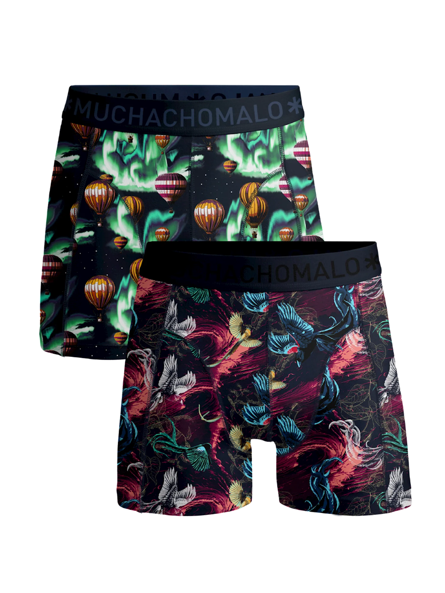 Muchachomalo Jongens 2-pack boxershorts air elements