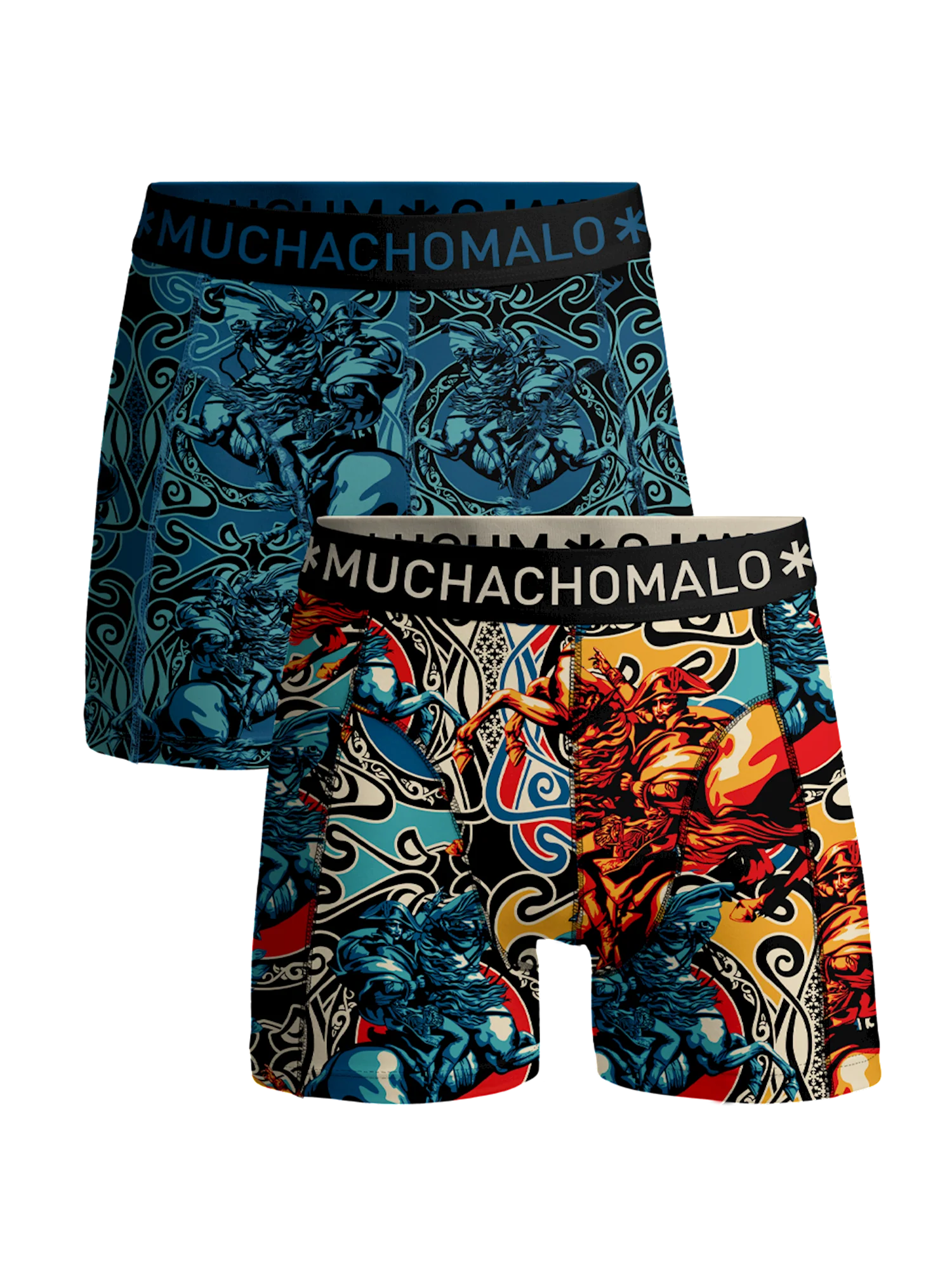 Muchachomalo Jongens 2-pack boxershorts alps
