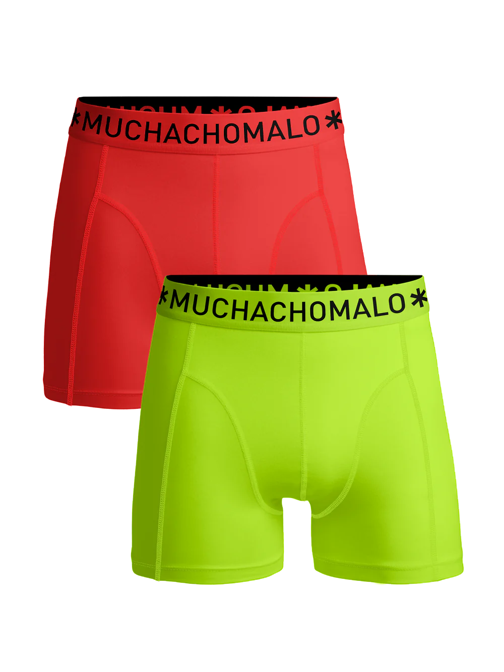 Muchachomalo Jongens 2-pack boxershorts effen