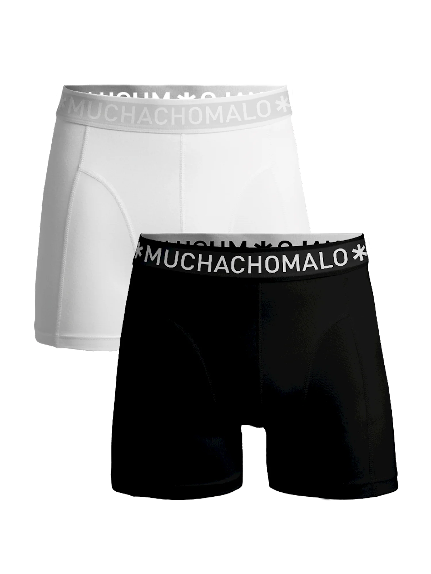 Muchachomalo Jongens 2-pack boxershorts effen