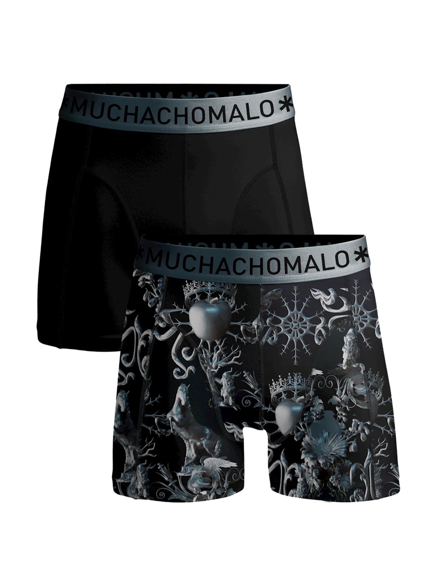 Afbeelding van Muchachomalo Jongens 2-pack boxershorts free as a bird explore