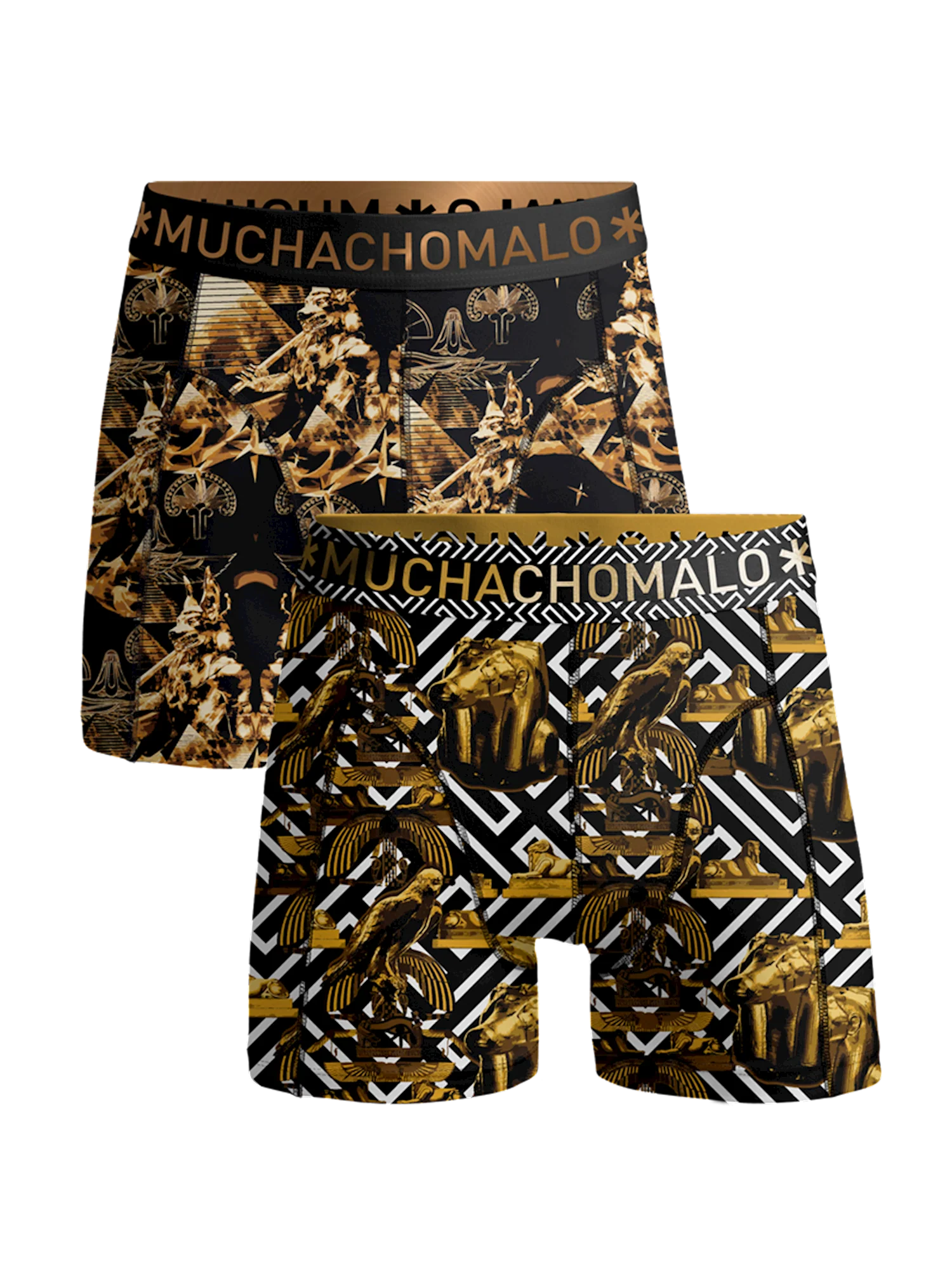 Muchachomalo Jongens 2-pack boxershorts myth egypt