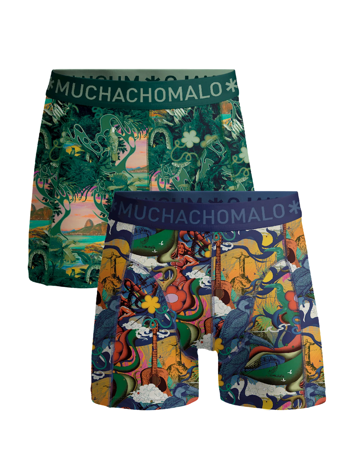 Afbeelding van Muchachomalo Jongens 2-pack boxershorts rio